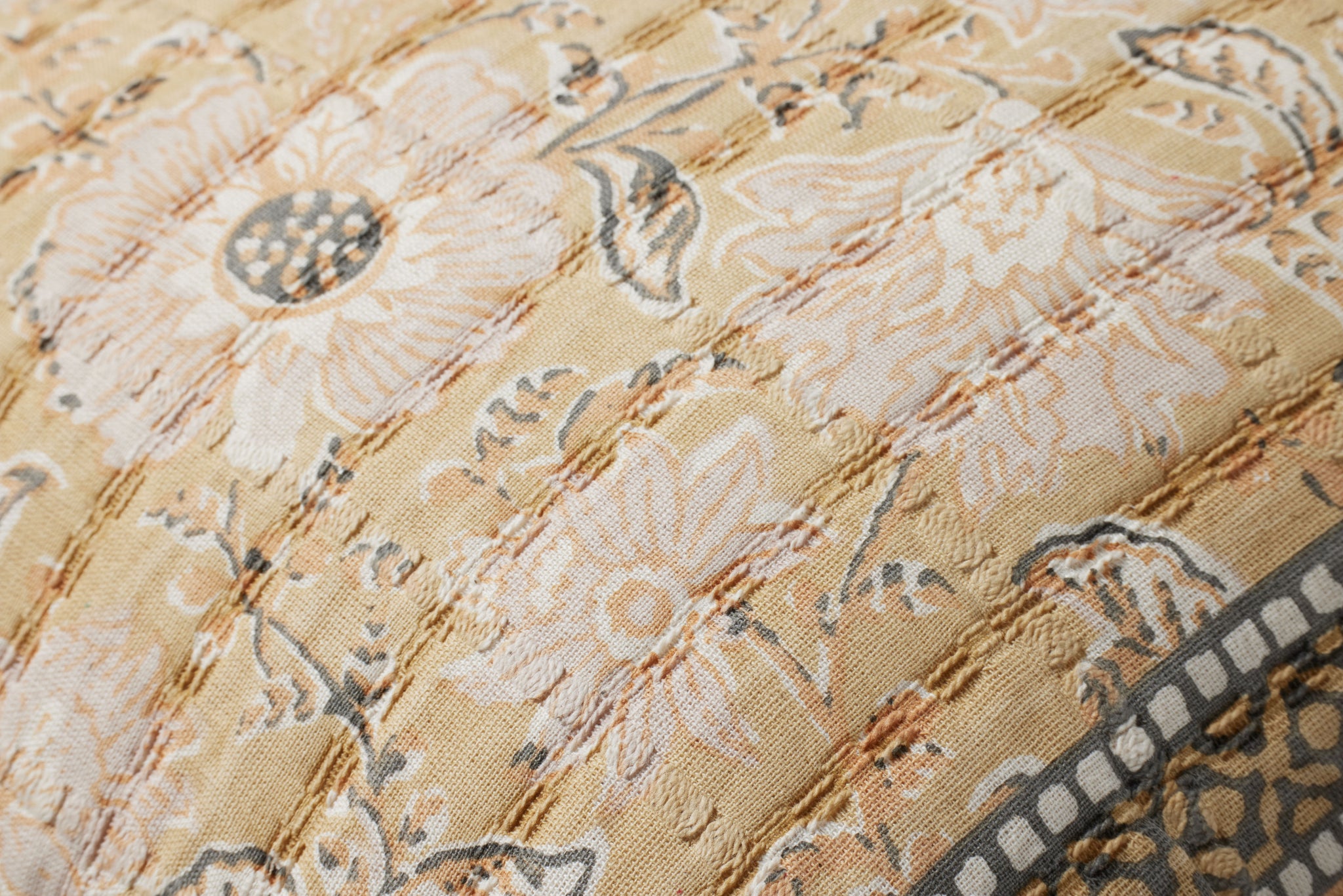 Wheat / Multi Pillow shown from another angle.