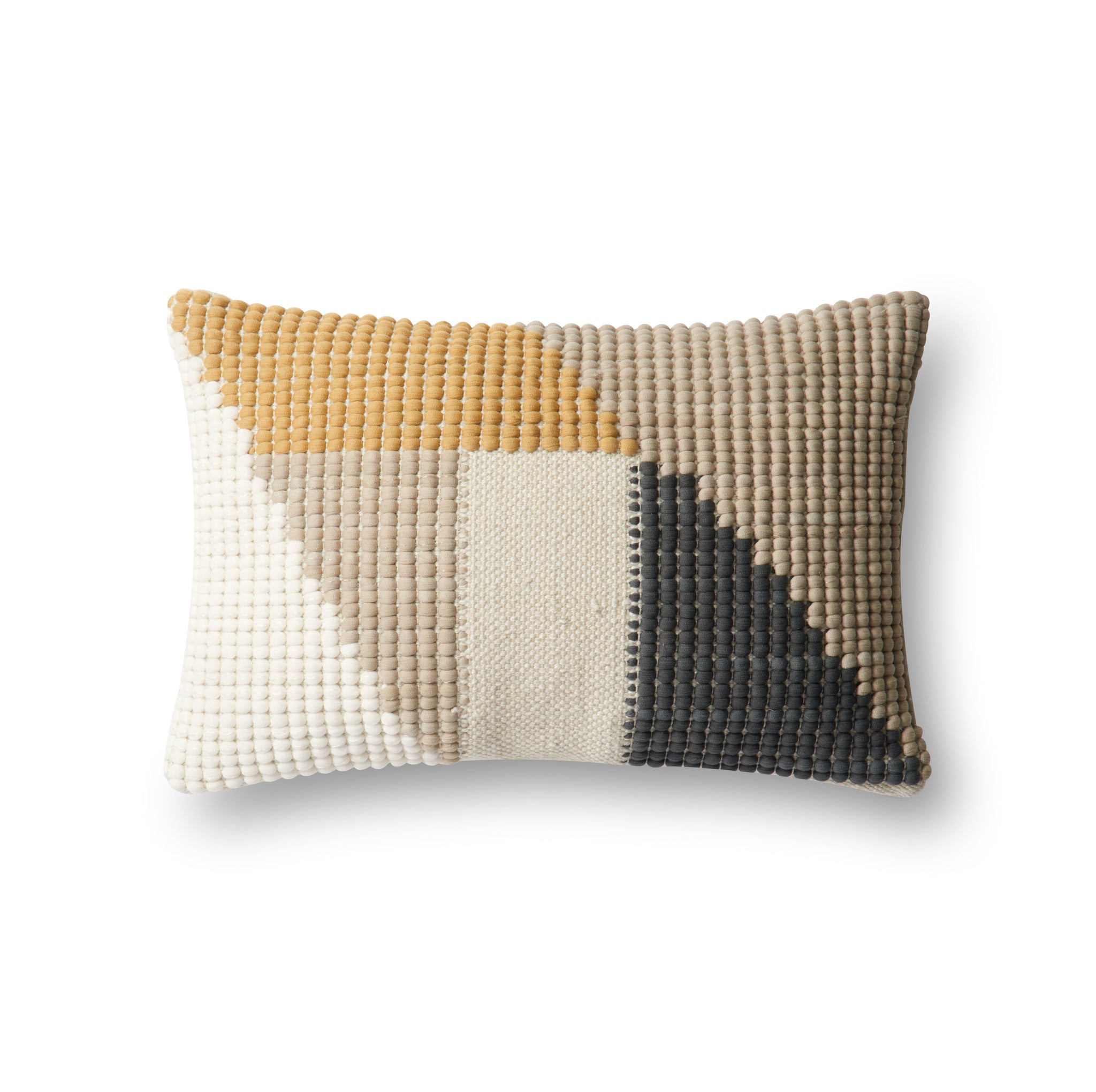 Teal / Multi Pillow (Pattern 2) — a Loloi pillow at Laurie Yapp Home.