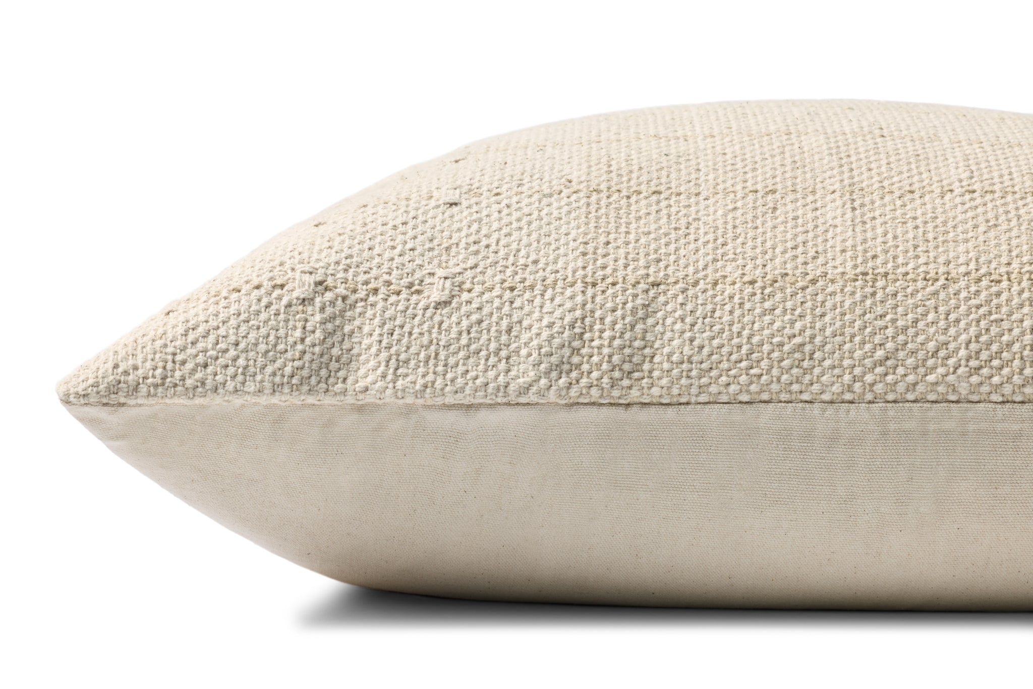 Beige / Natural Pillow shown from another angle.