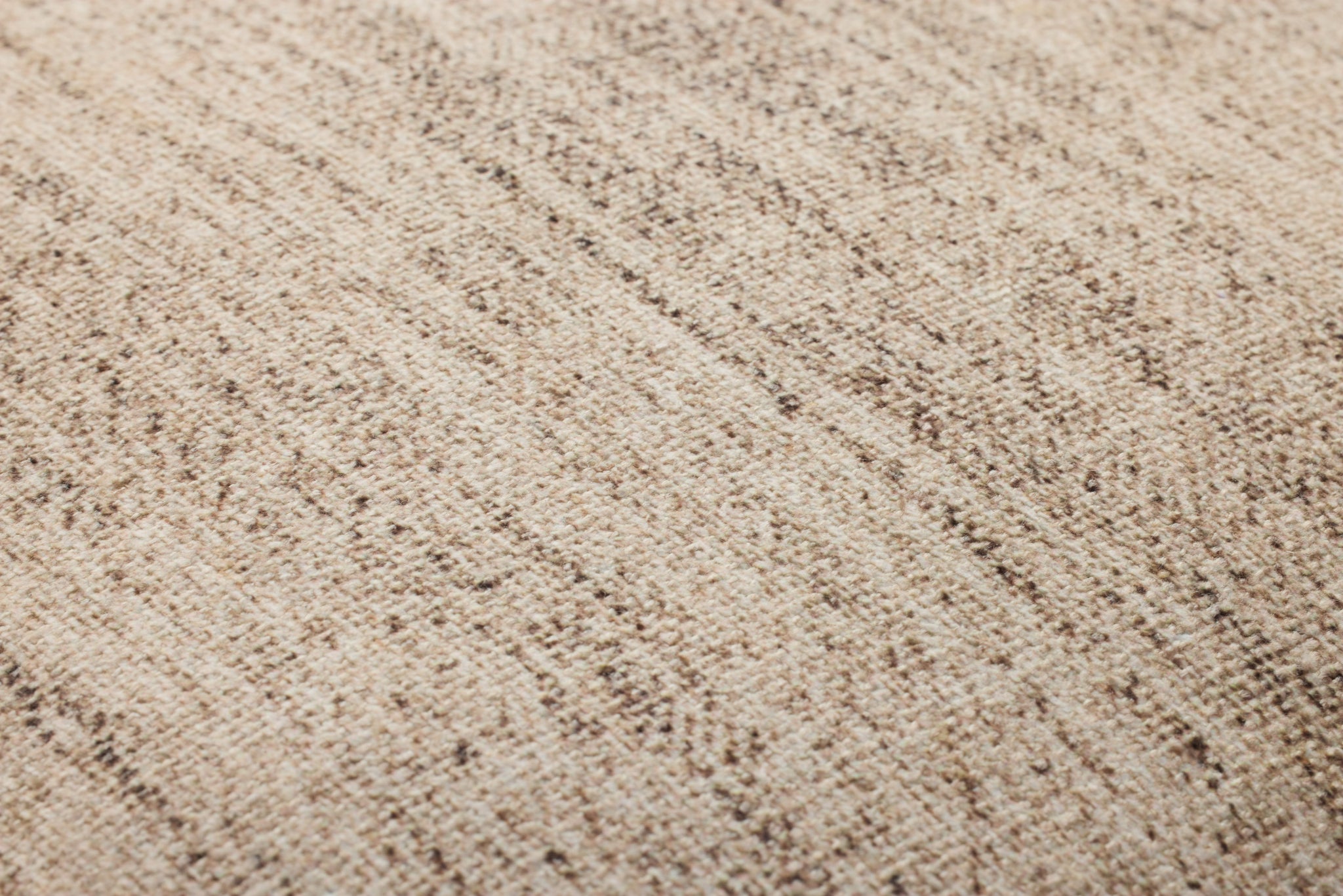 Brown / Ivory Pillow (Pattern 2) shown from a different angle to reveal its pattern.