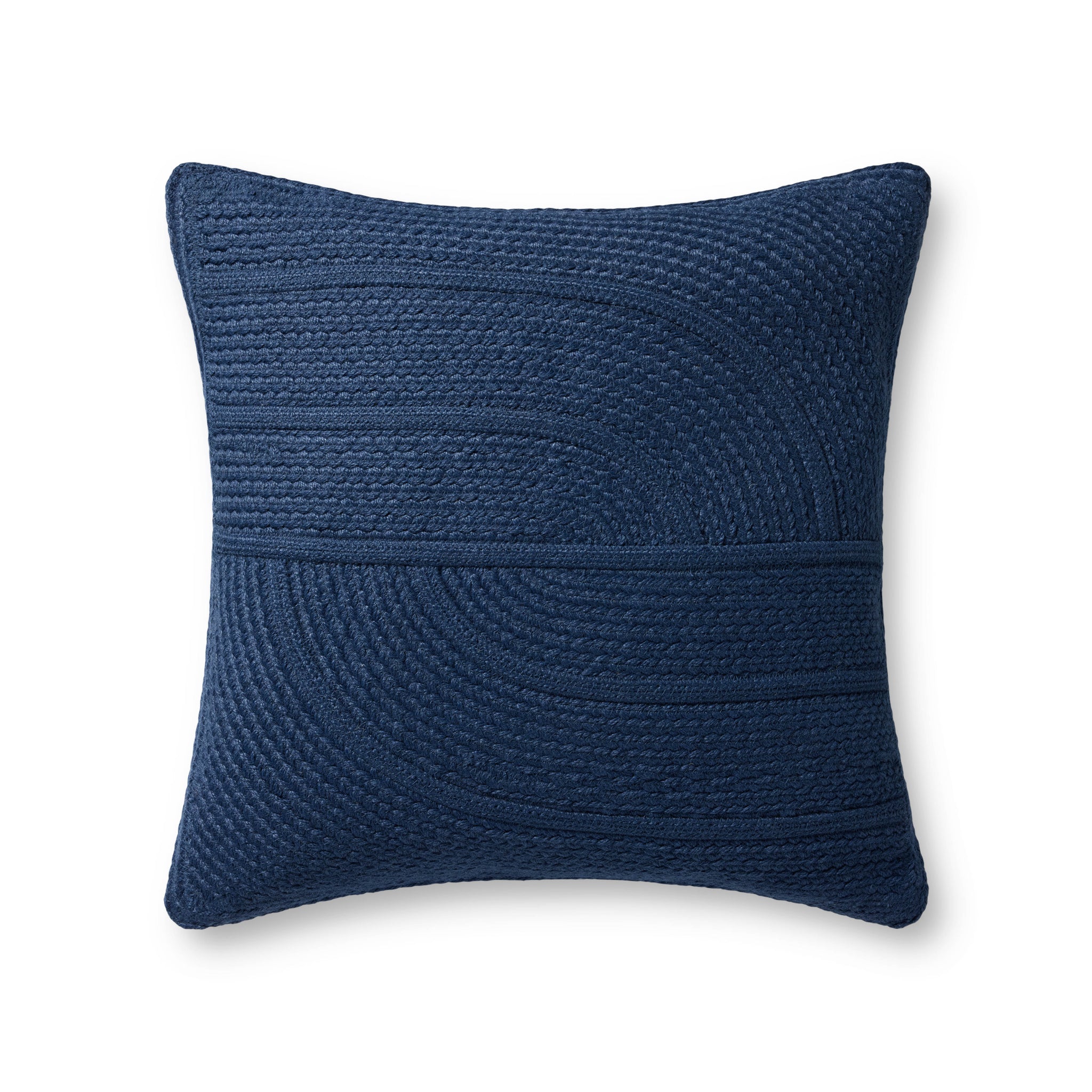 Blue Pillow (Pattern 10) — a Loloi pillow at Laurie Yapp Home.