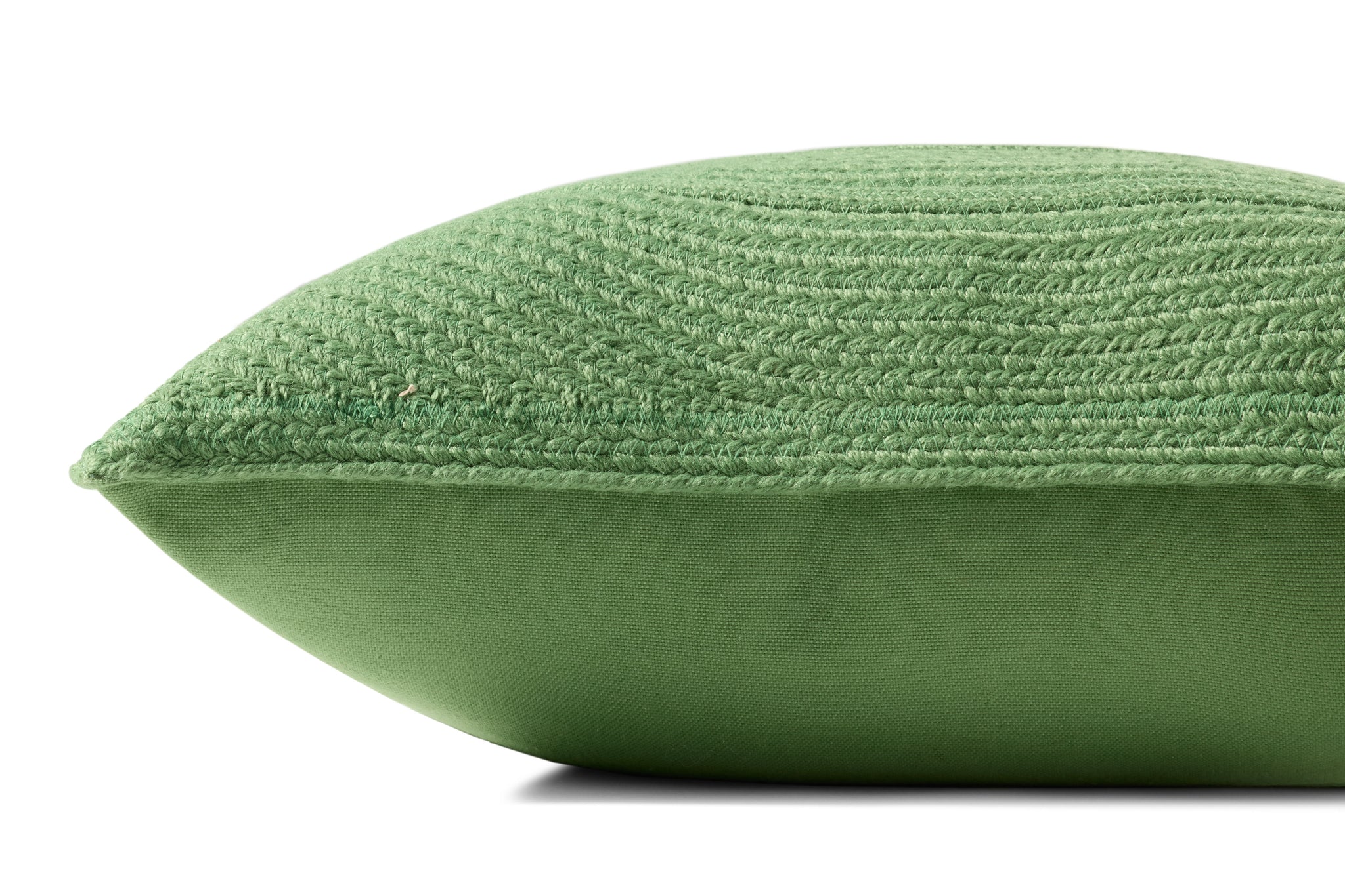 Green Pillow (Pattern 9) shown from another angle.