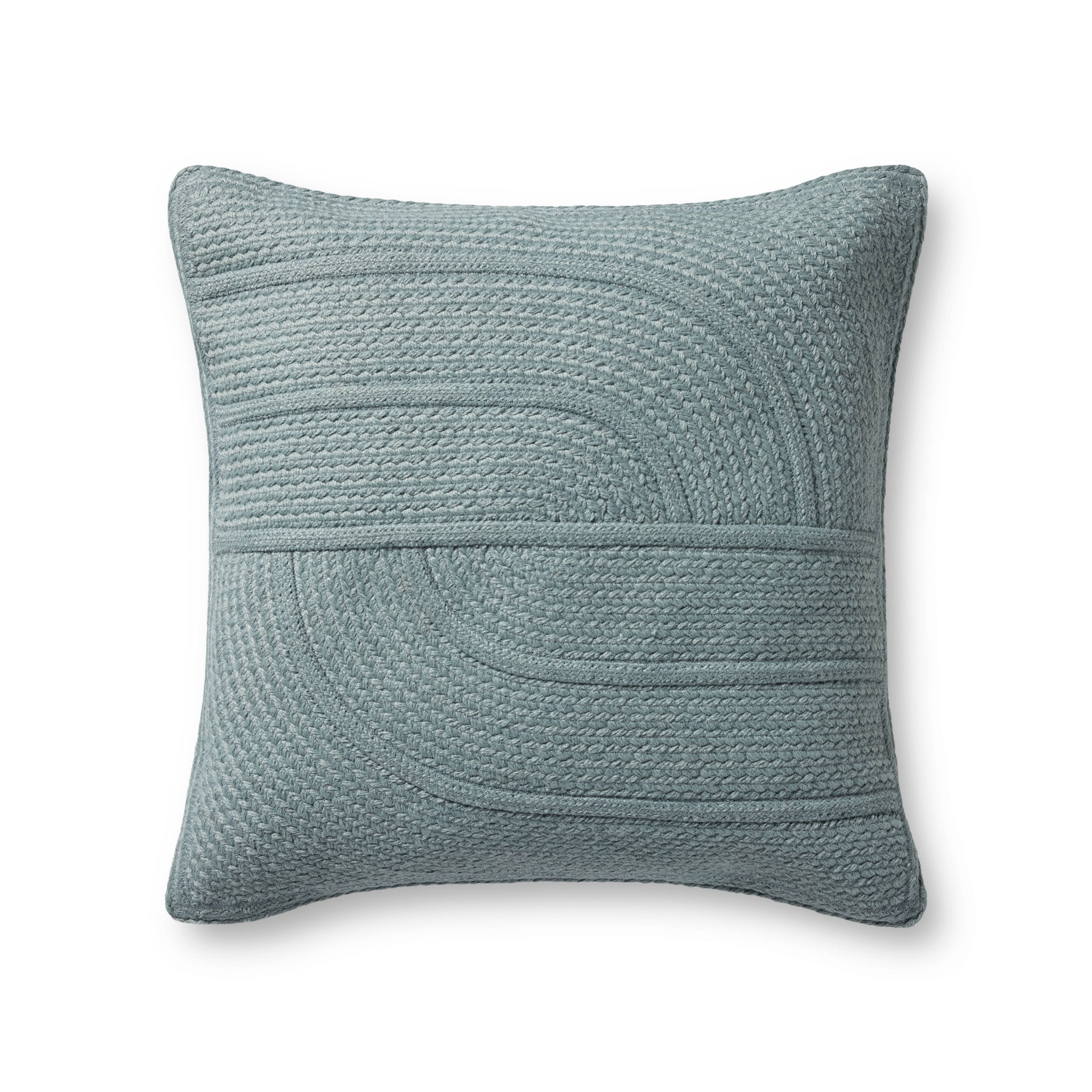 Lt. Blue Pillow (Pattern 2) — a Loloi pillow at Laurie Yapp Home.
