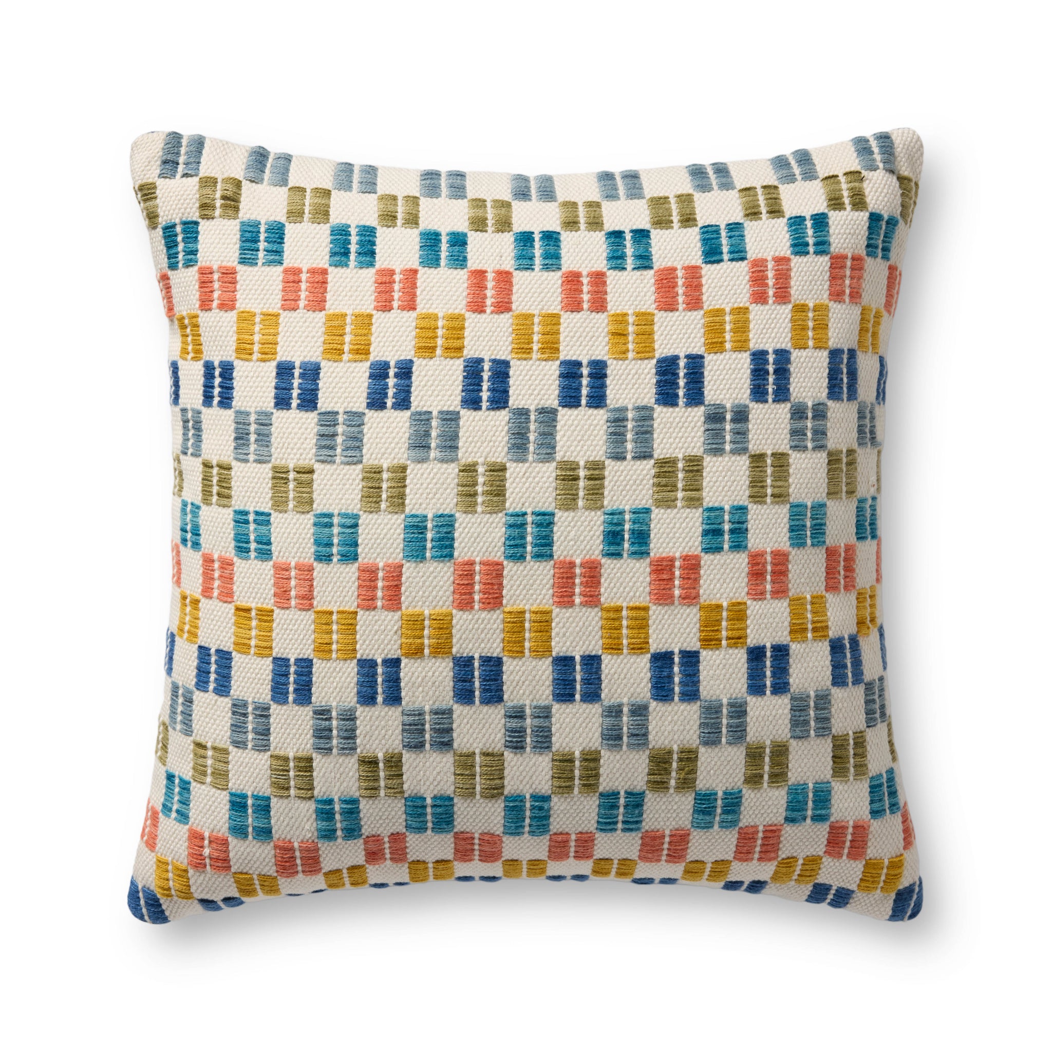 Multi Pillow (Pattern 16) — a Loloi pillow at Laurie Yapp Home.