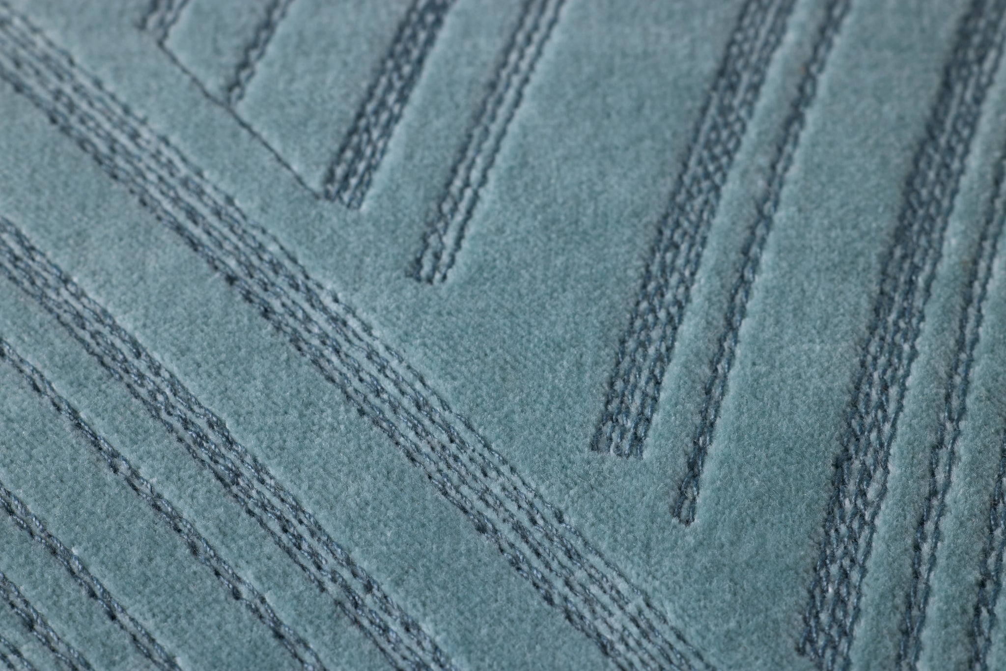 Blue Pillow (Pattern 13) shown from a different angle to reveal its pattern.