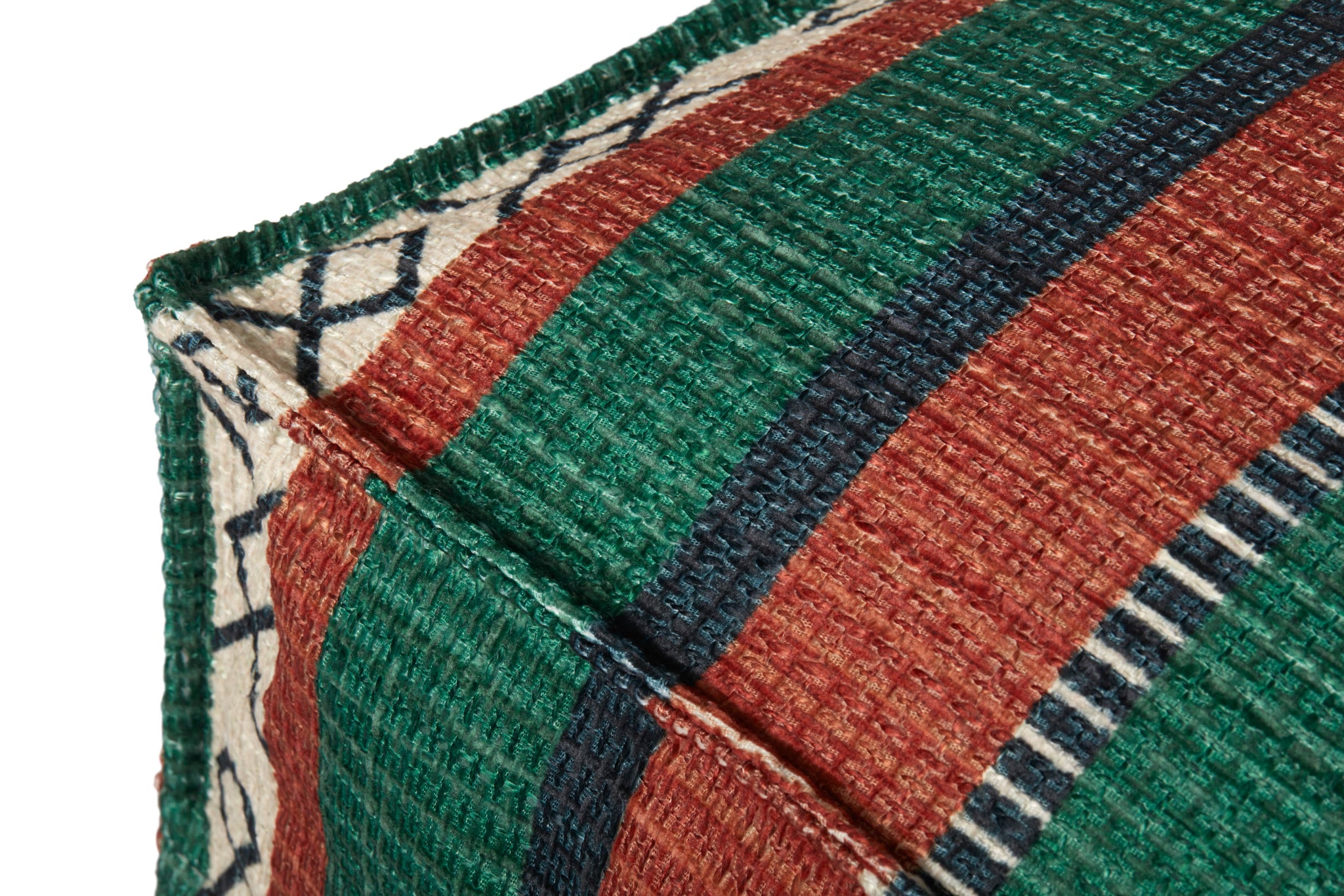 Poufs Fiesta (Pattern 1) shown from another angle.