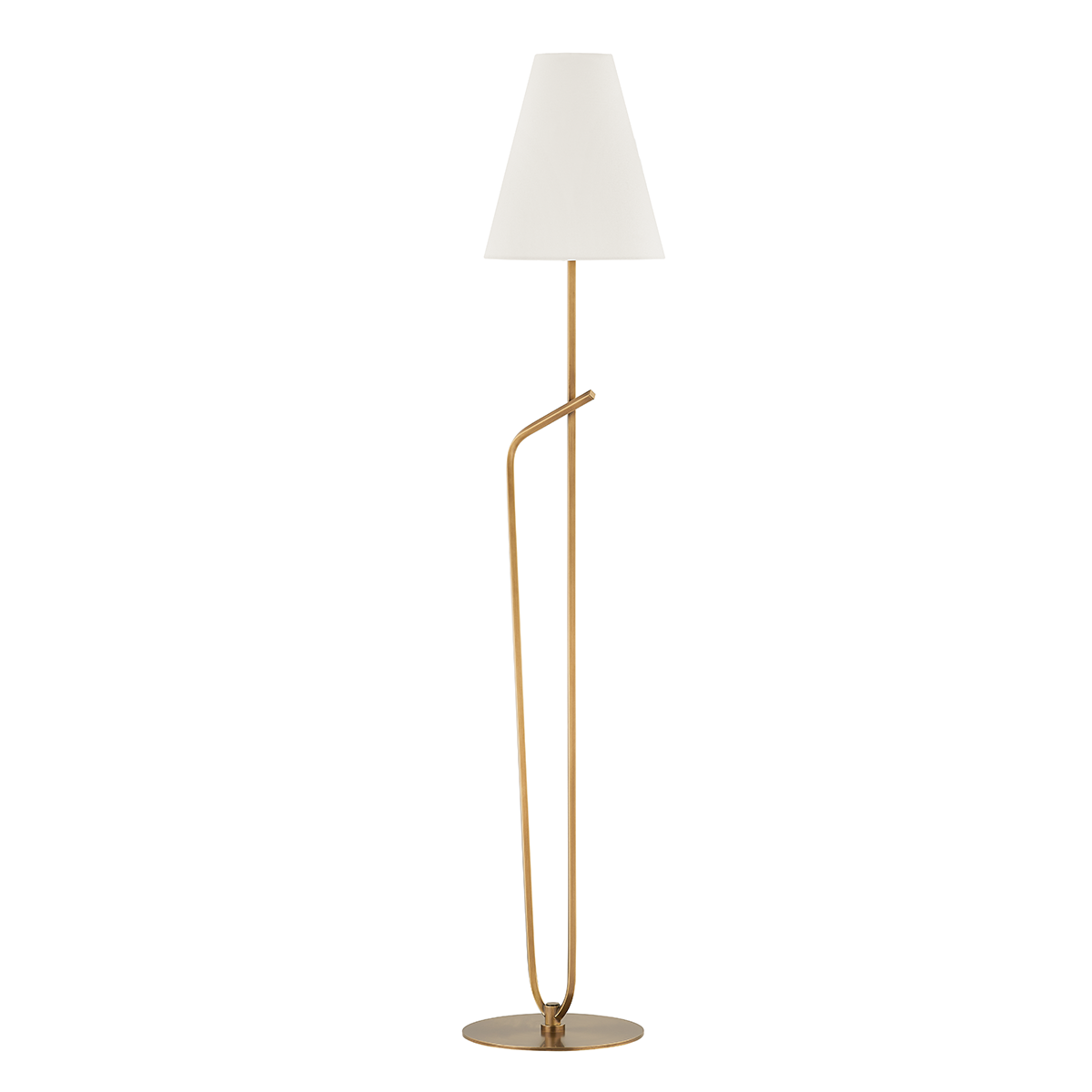 Pearce Floor Lamp — a Troy floor lamp for living rooms and reading nooks at Laurie Yapp Home.