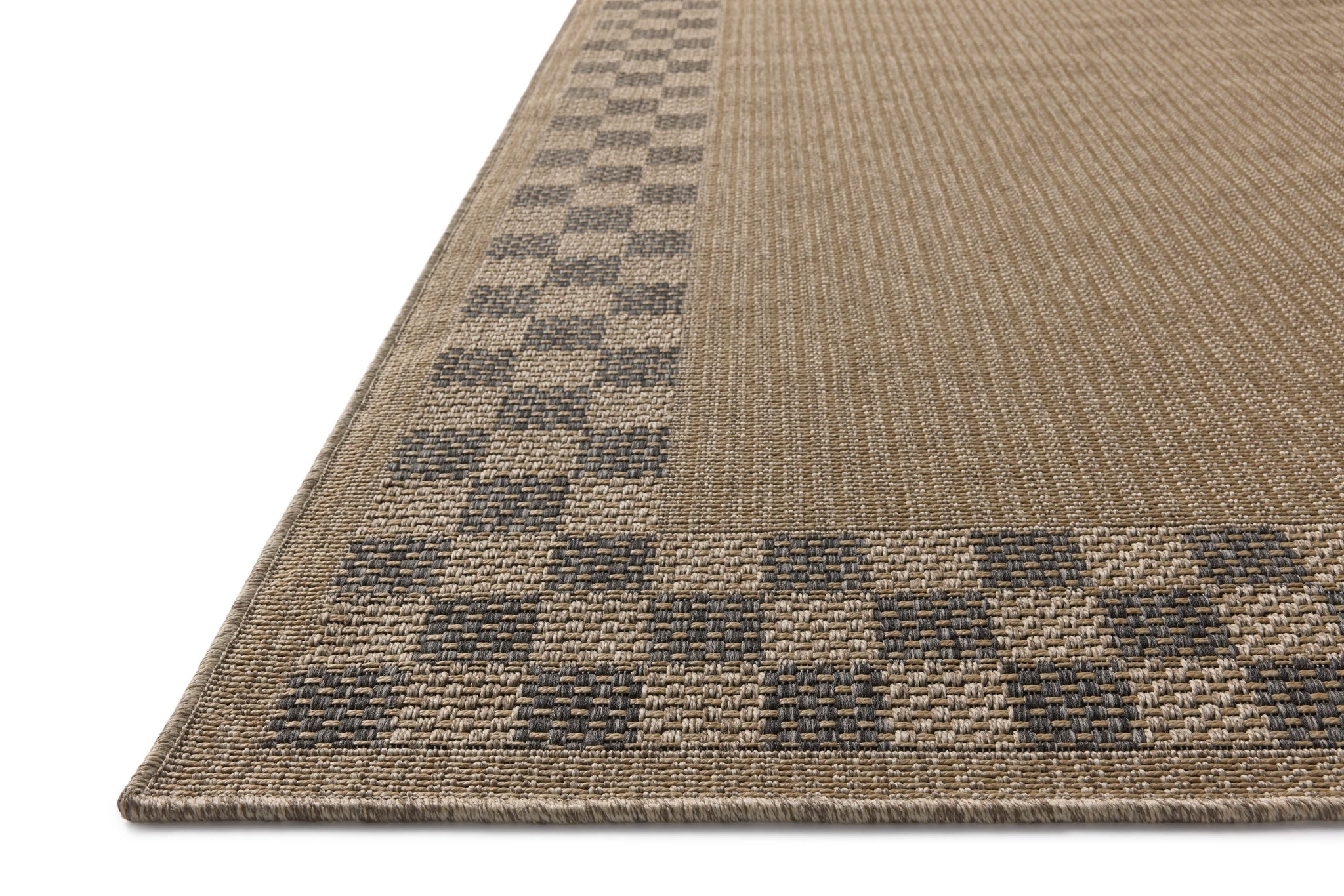 Providence Natural / Charcoal shown from a different angle to reveal its pattern.