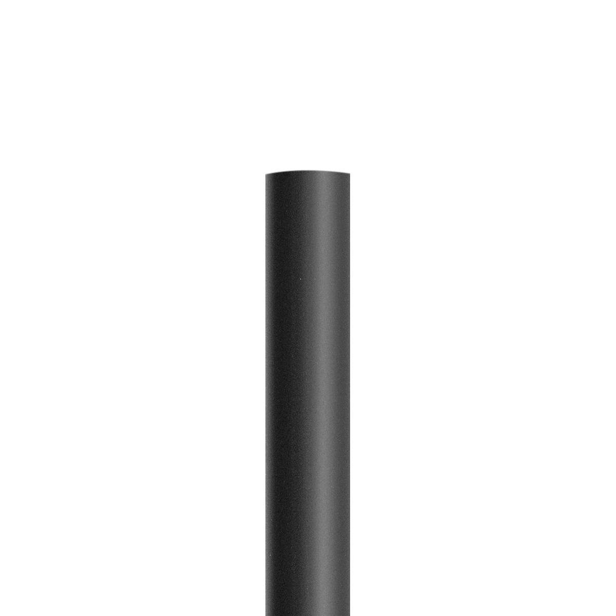 Exterior Accessory Exterior Post 3" x 84" shown from a second angle to highlight the lantern frame and glass panel detail.