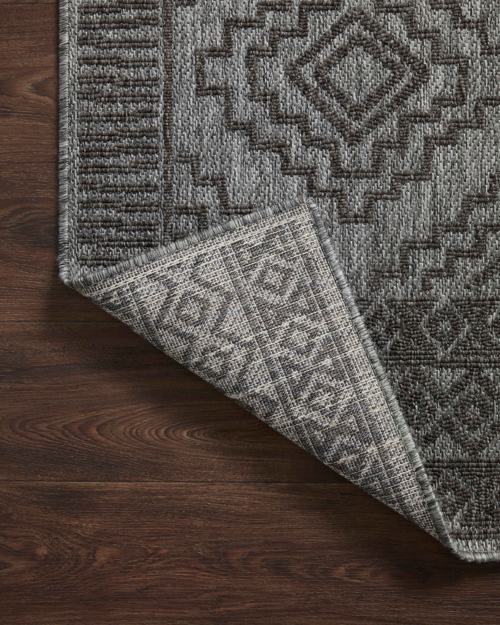 Rainier Grey / Charcoal shown from a different angle to reveal its pattern.