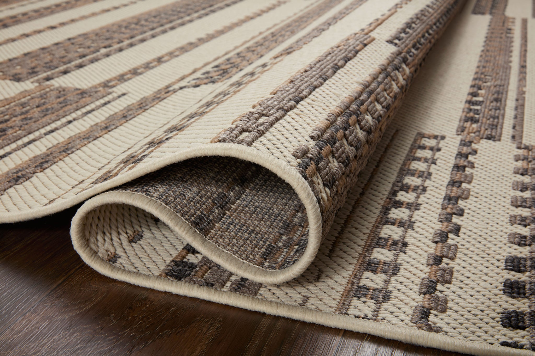 Rainier Ivory / Taupe shown from another angle.