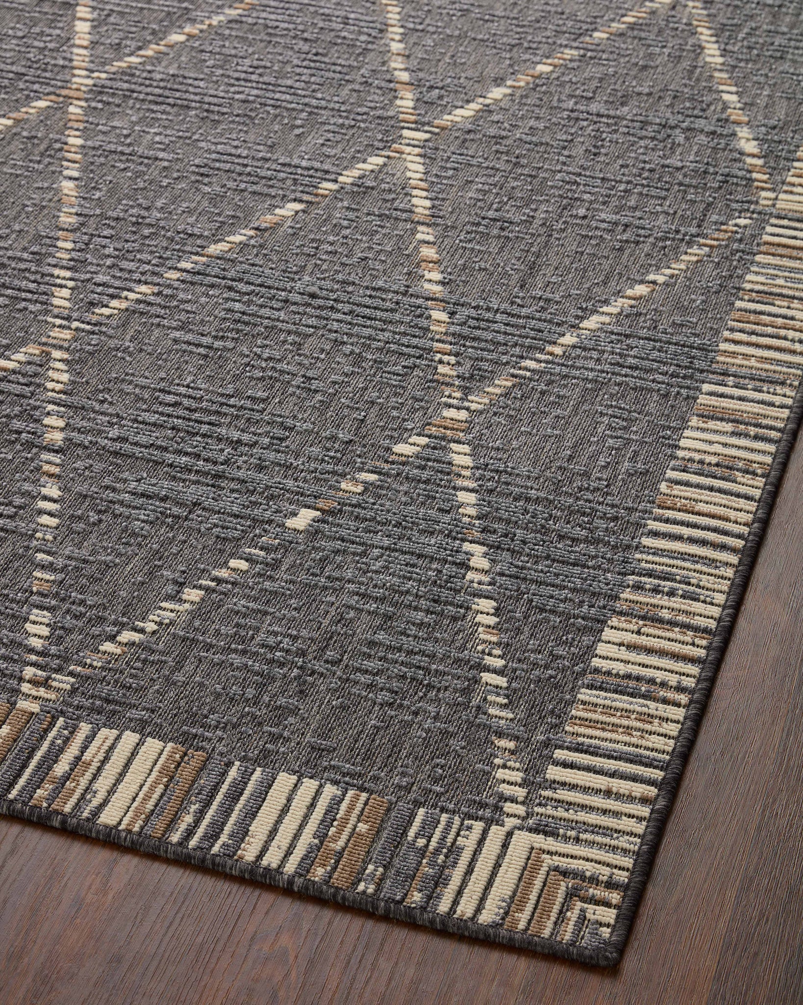 Rainier Slate / Multi shown from a different angle to reveal its pattern.