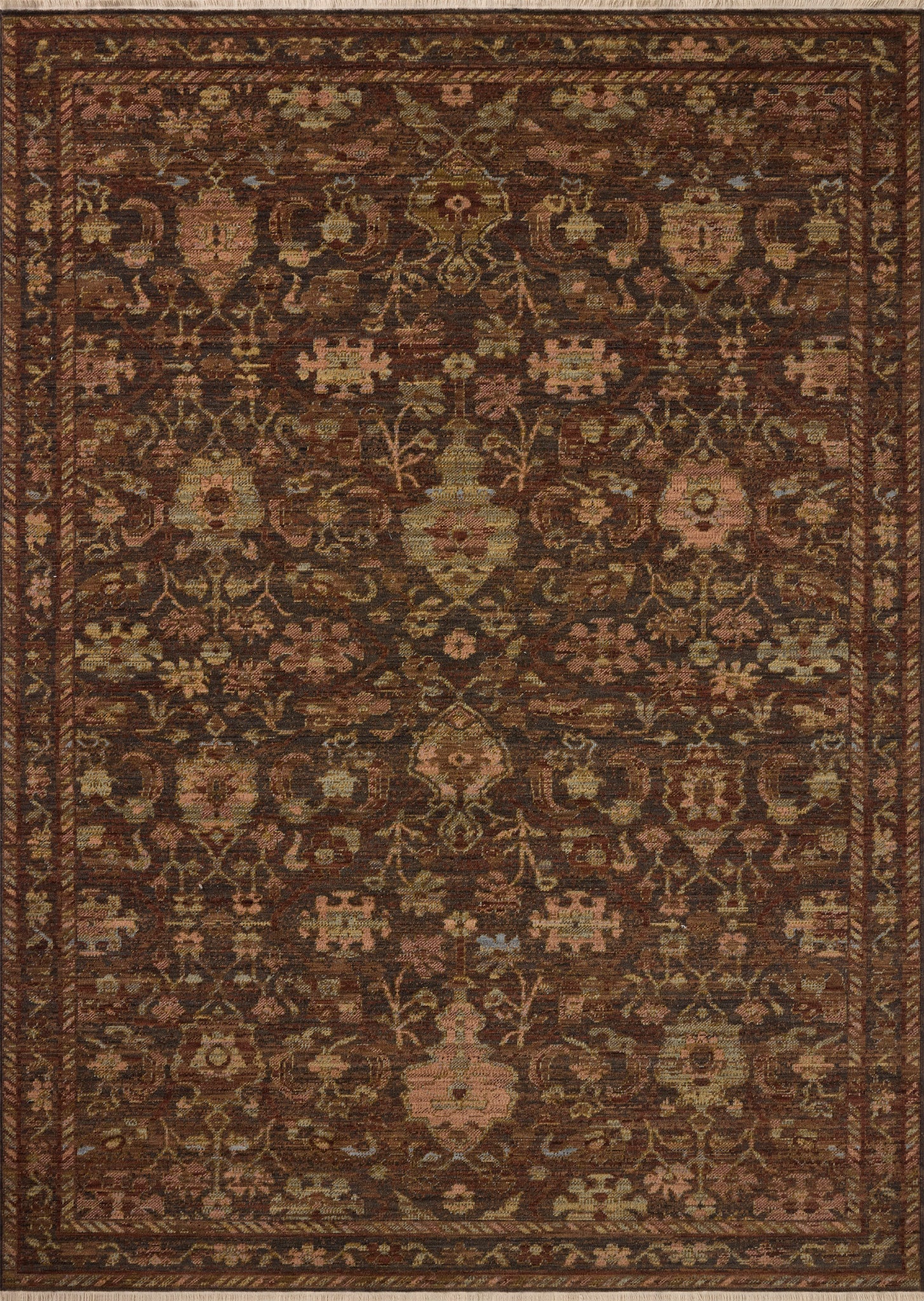Reign Earth / Clay — a Loloi rug at Laurie Yapp Home.