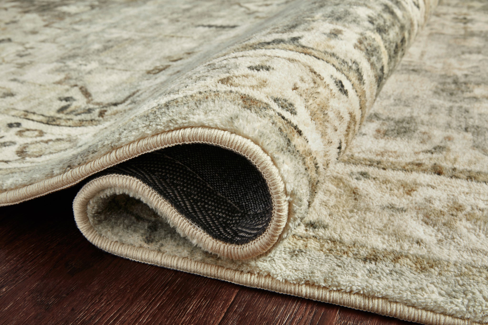 Rosette Sage / Beige shown from another angle.