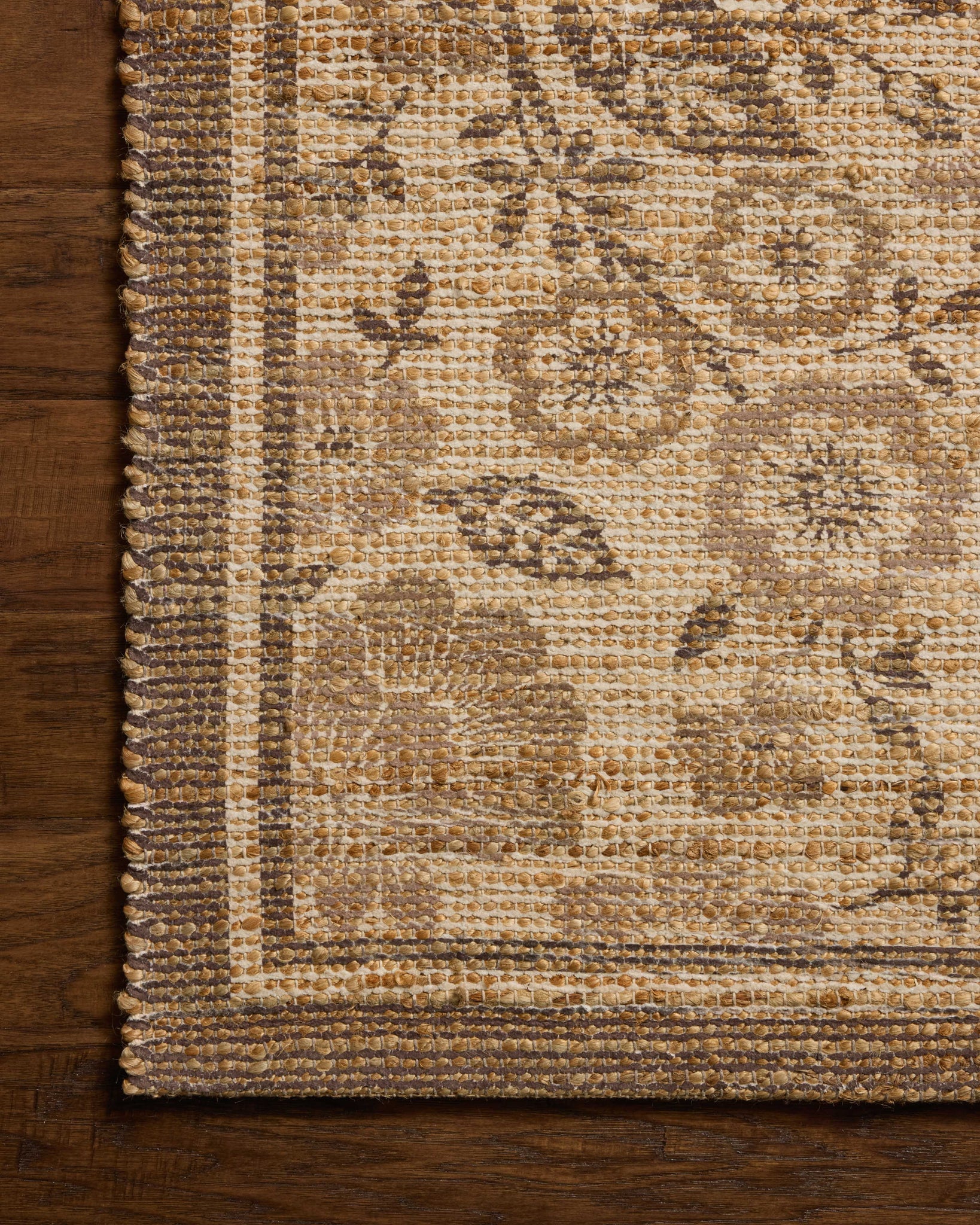 Rue Bark / Mocha shown from a different angle to reveal its pattern.