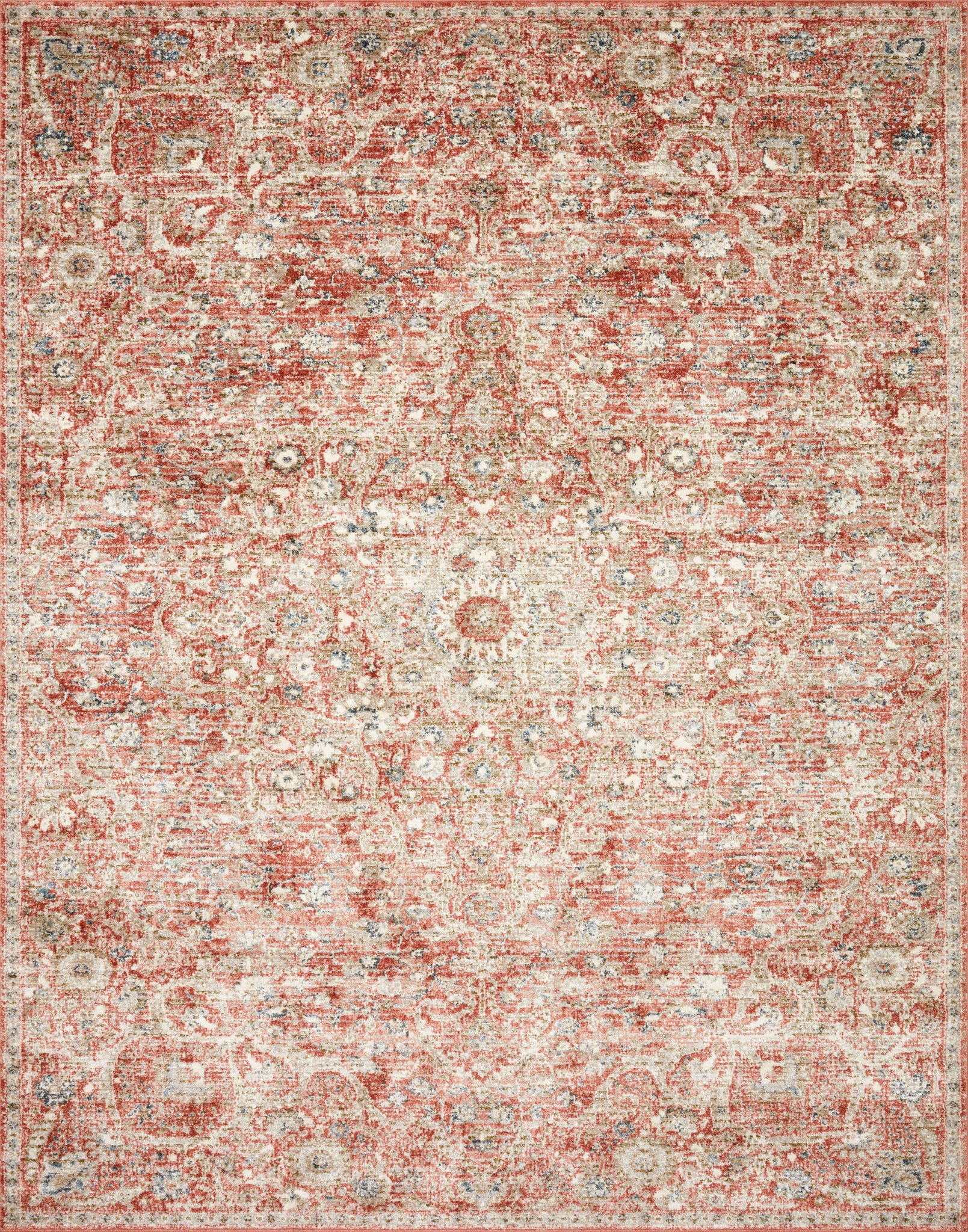 Saban Rust / Beige — a Loloi rug at Laurie Yapp Home.
