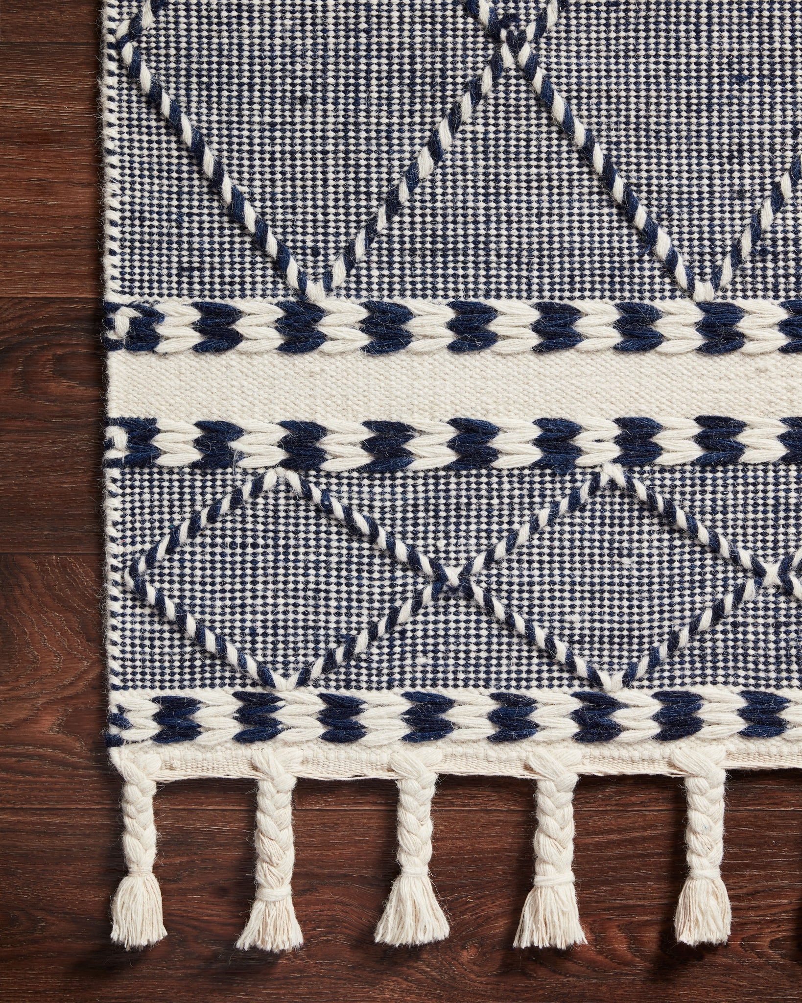 Sawyer Navy shown from another angle.