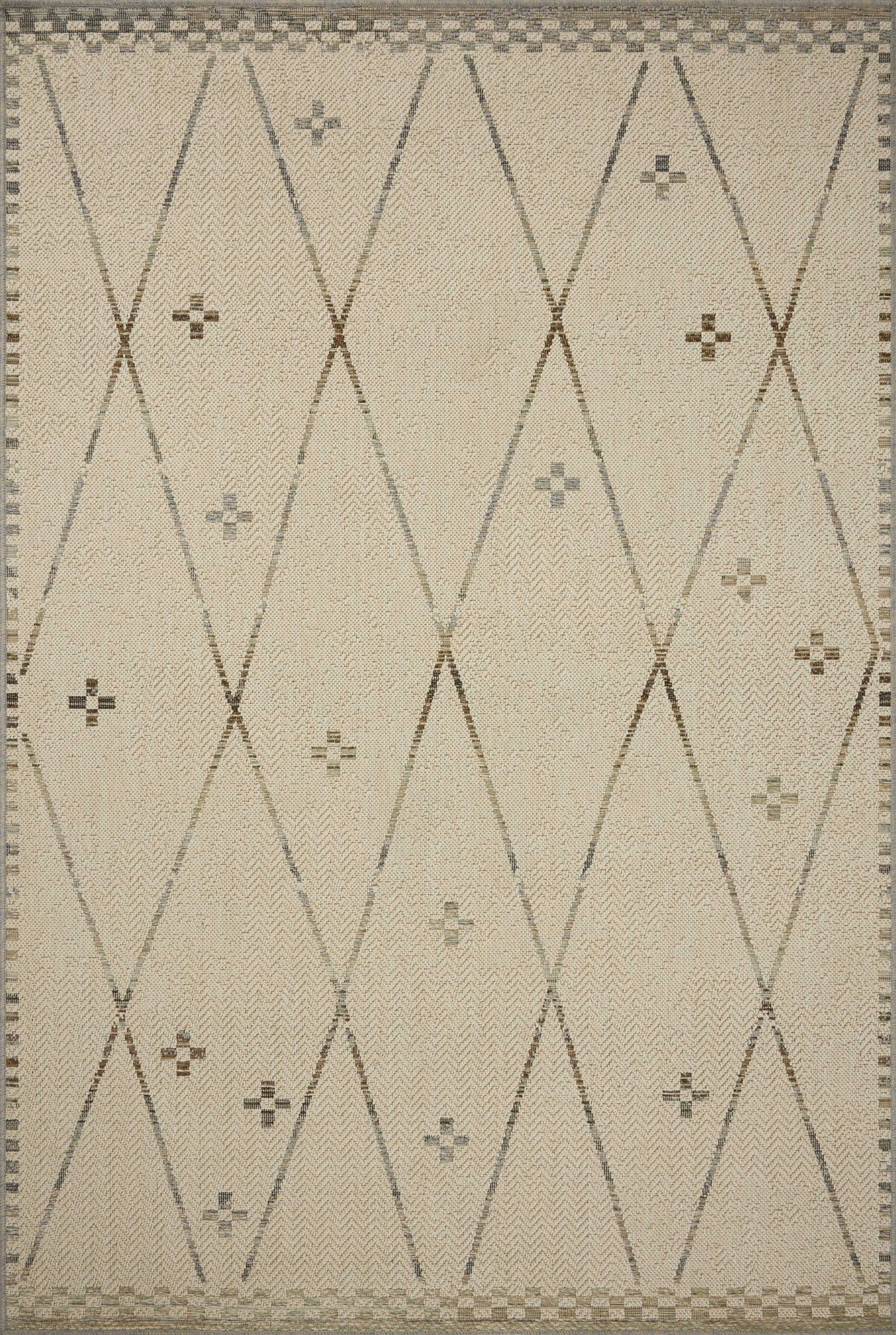 Saylor Ivory / Pebble — a Loloi rug at Laurie Yapp Home.