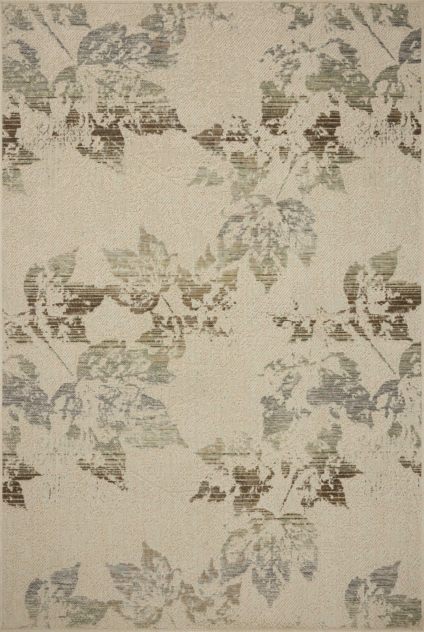 Saylor Ivory / Bark — a Loloi rug at Laurie Yapp Home.
