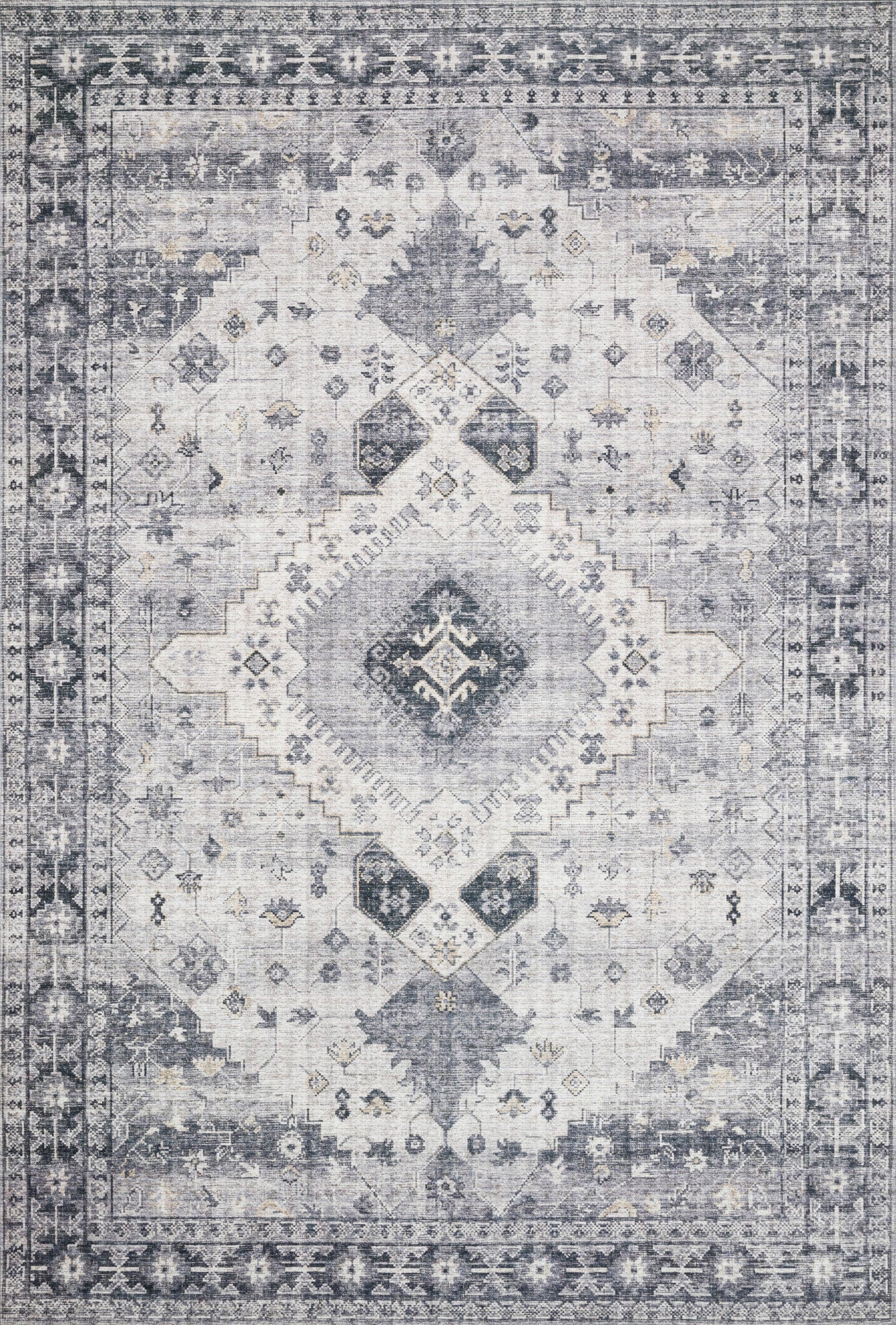 Skye Silver / Grey — a Loloi rug at Laurie Yapp Home.