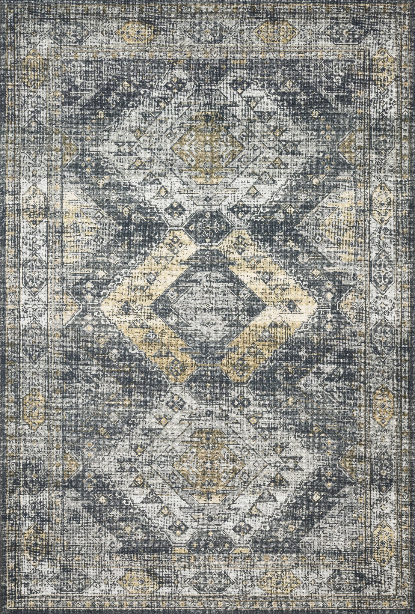 Skye Graphite / Silver — a Loloi rug at Laurie Yapp Home.