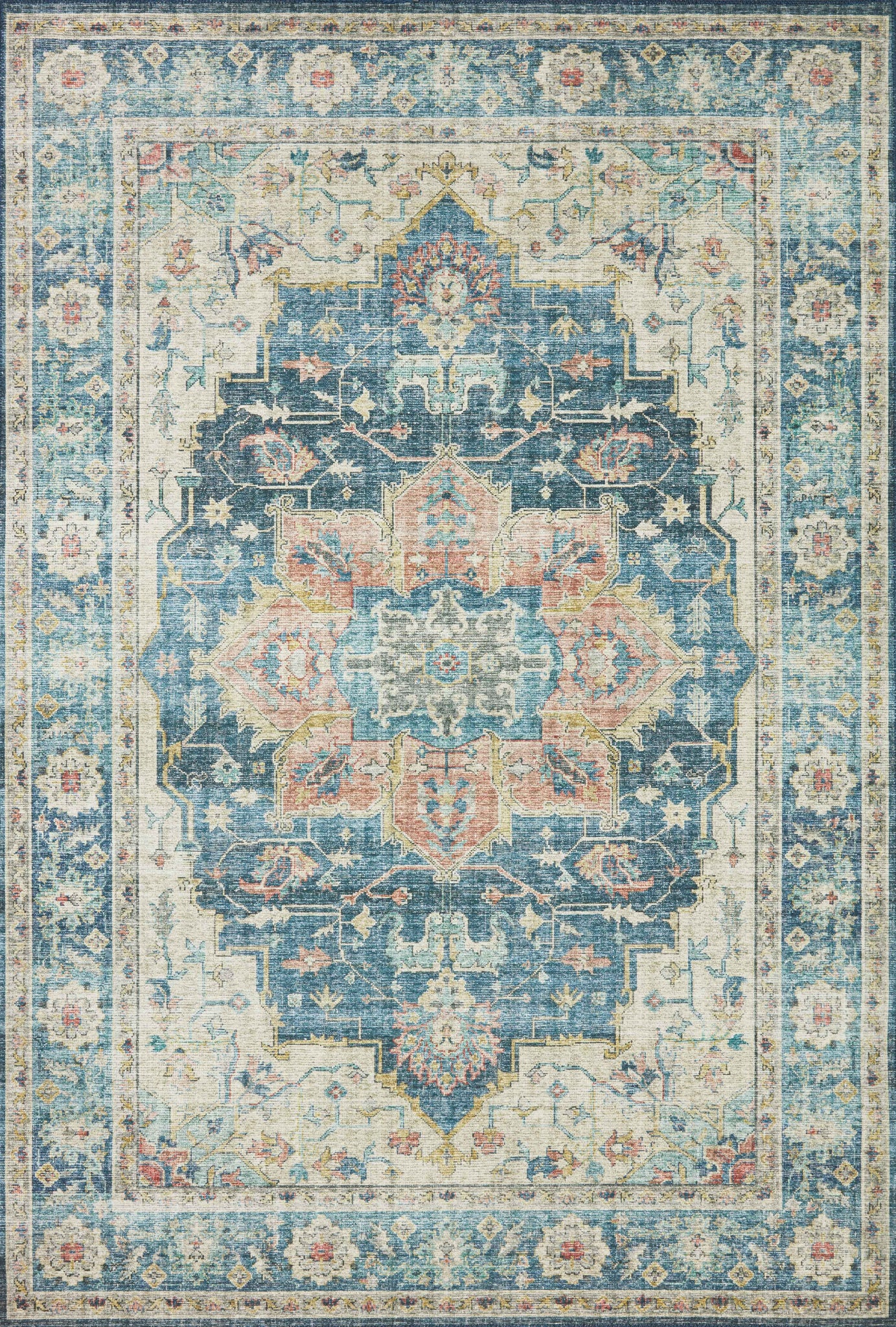 Skye Ocean / Multi — a Loloi rug at Laurie Yapp Home.
