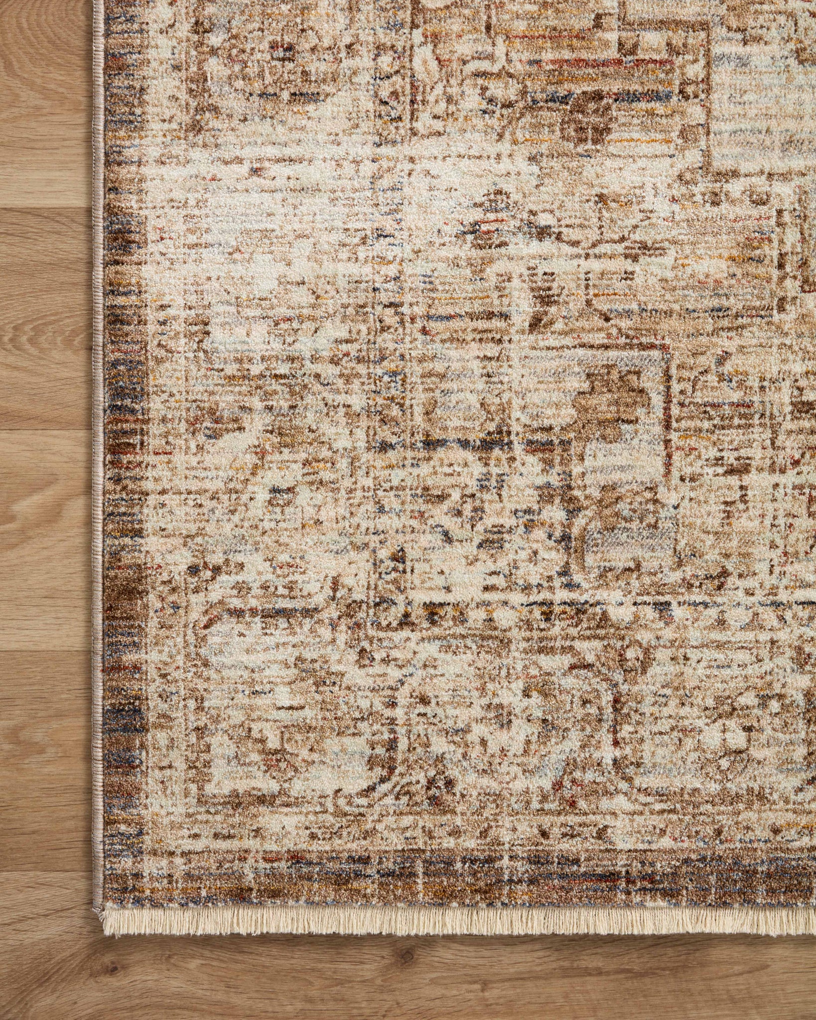 Sorrento Mocha / Multi shown from a different angle to reveal its pattern.