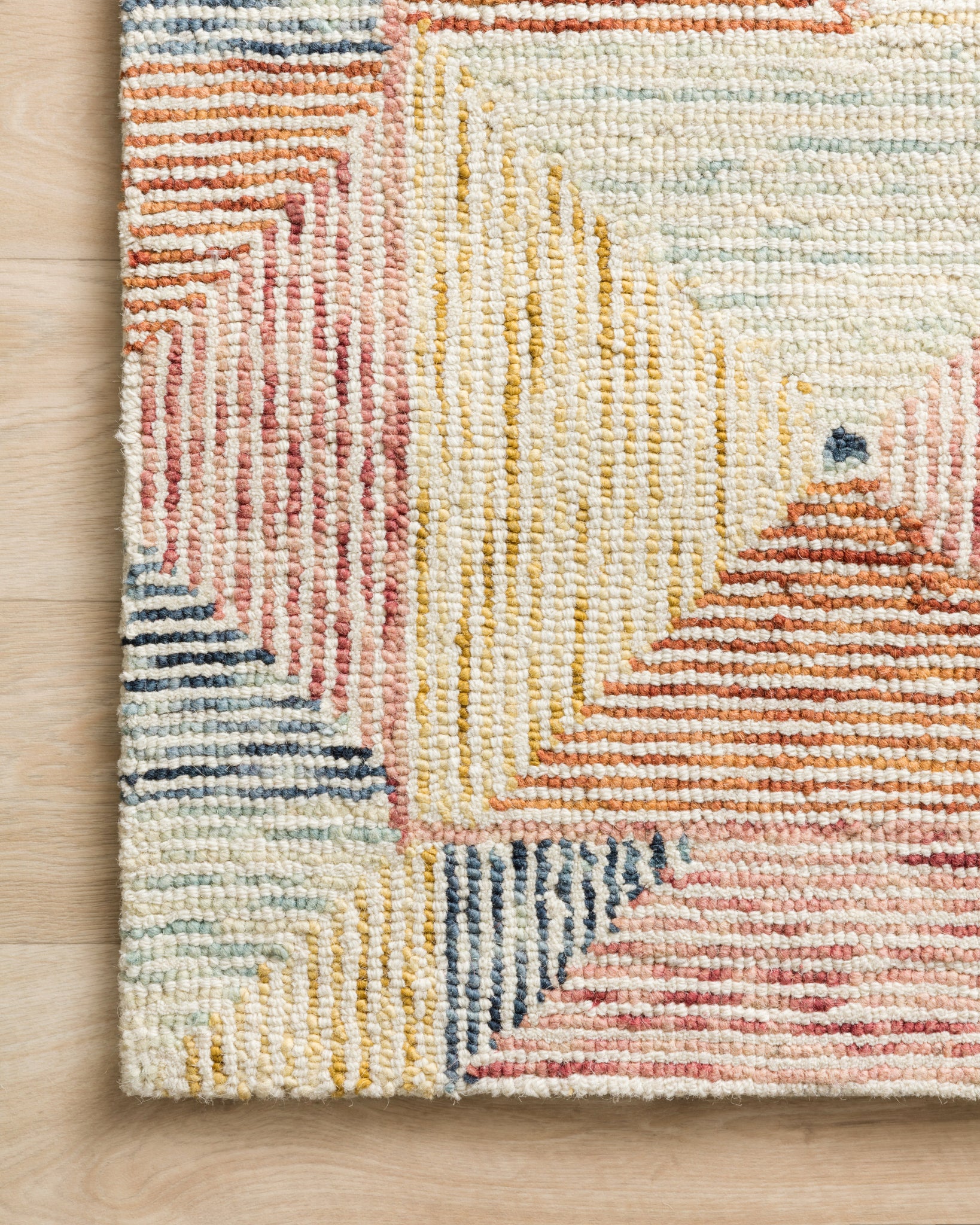 Spectrum Ivory / Multi shown from another angle.