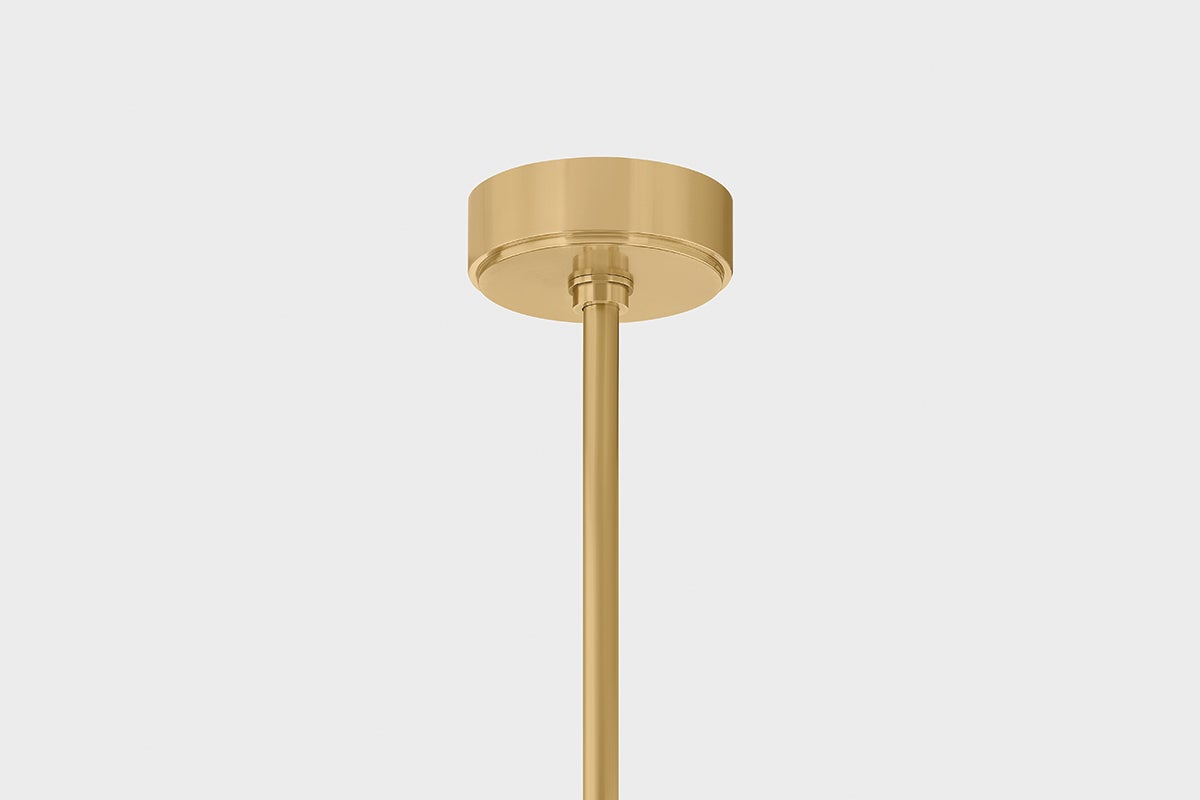 Strasbourg Chandelier 42" shown from a second angle to highlight the frame, arms, and shade detail.