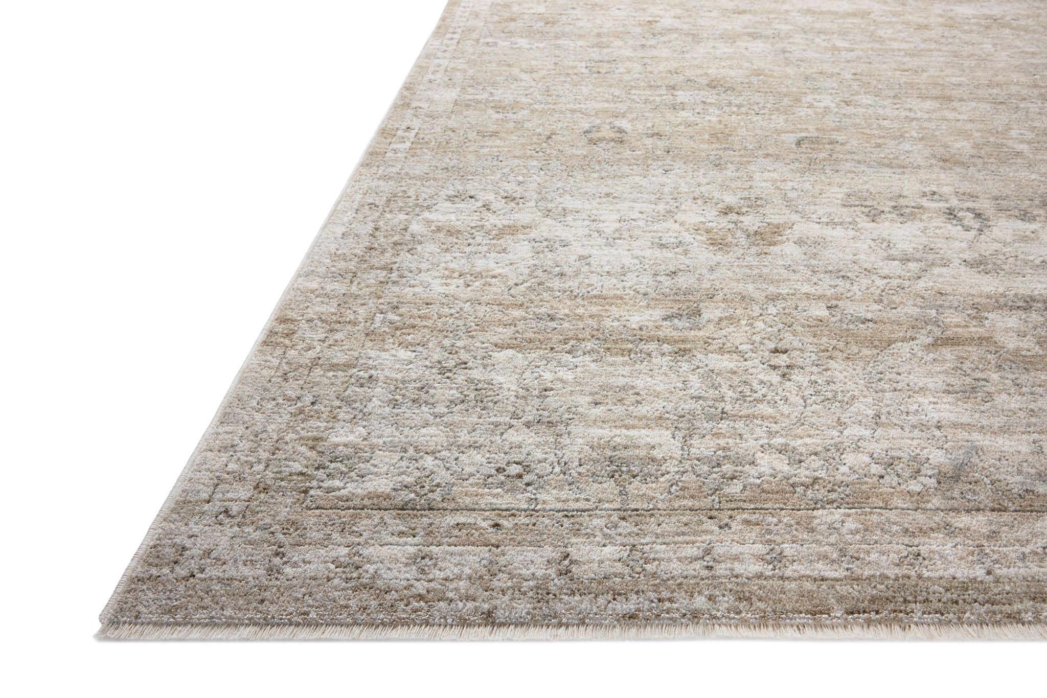 Tabitha Ivory / Khaki shown from a different angle to reveal its pattern.