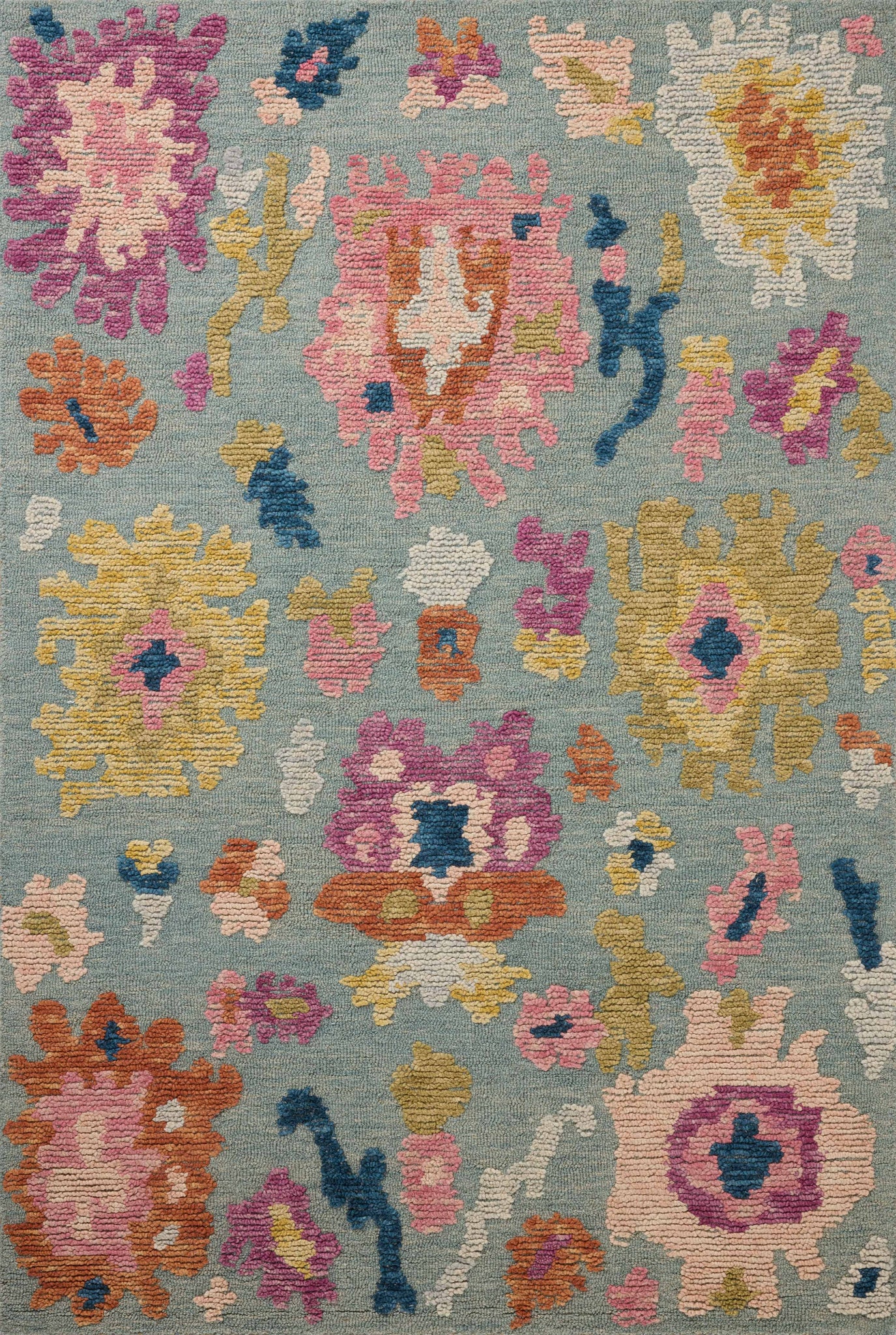 Tilly Spa / Multi — a Loloi rug at Laurie Yapp Home.