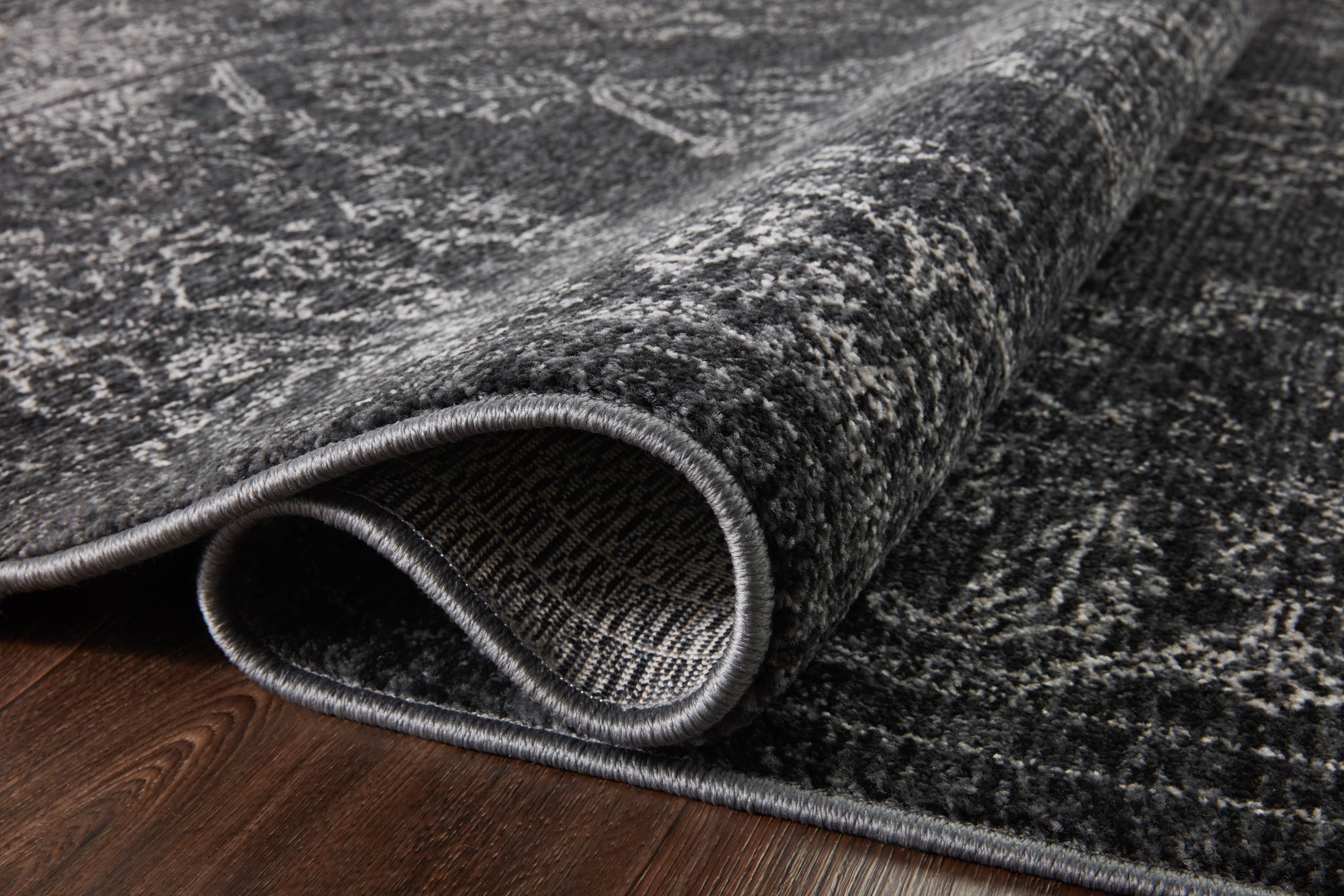 Vance Charcoal / Dove (Pattern 1) shown from another angle.