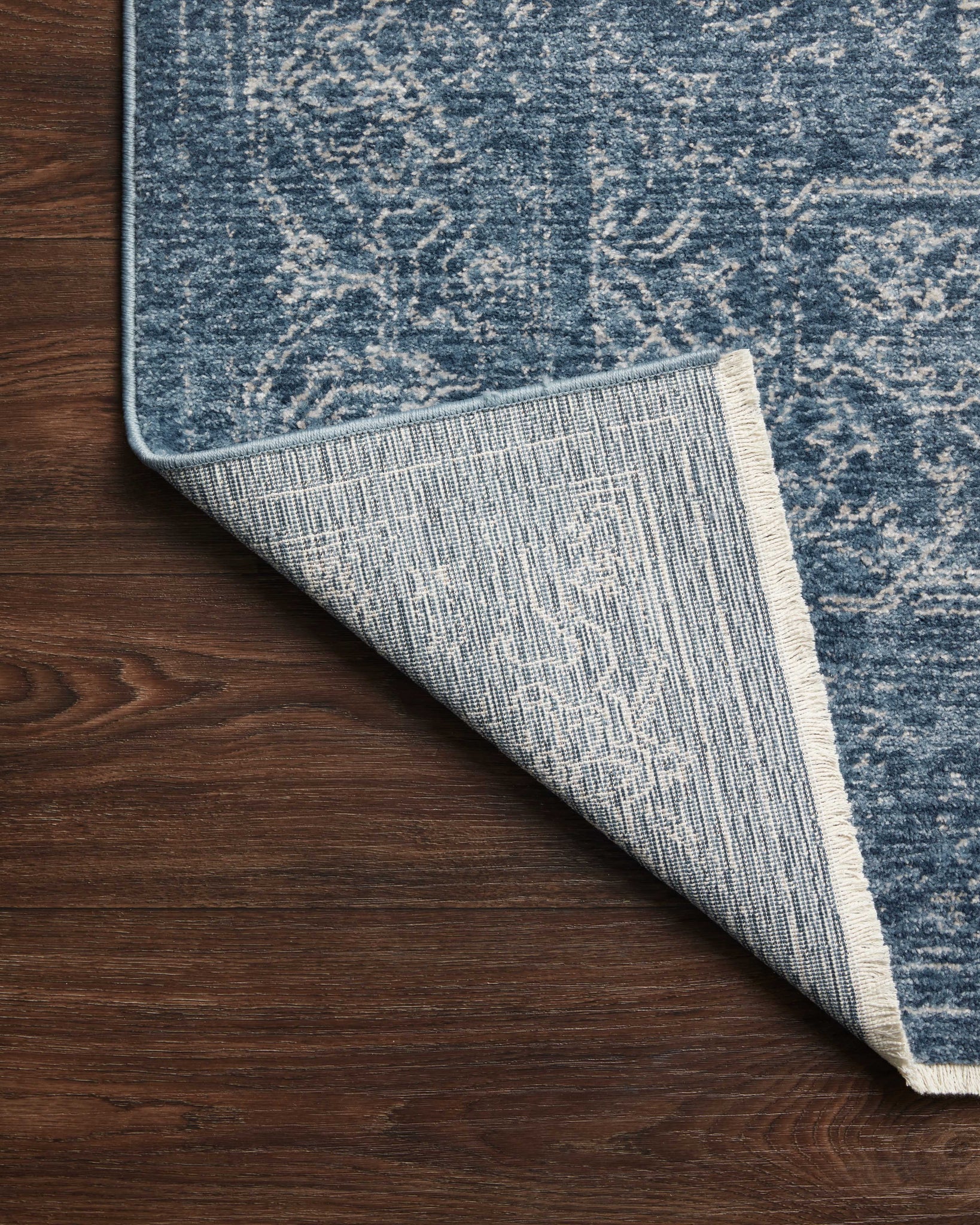 Vance Denim / Dove (Pattern 2) shown from another angle.