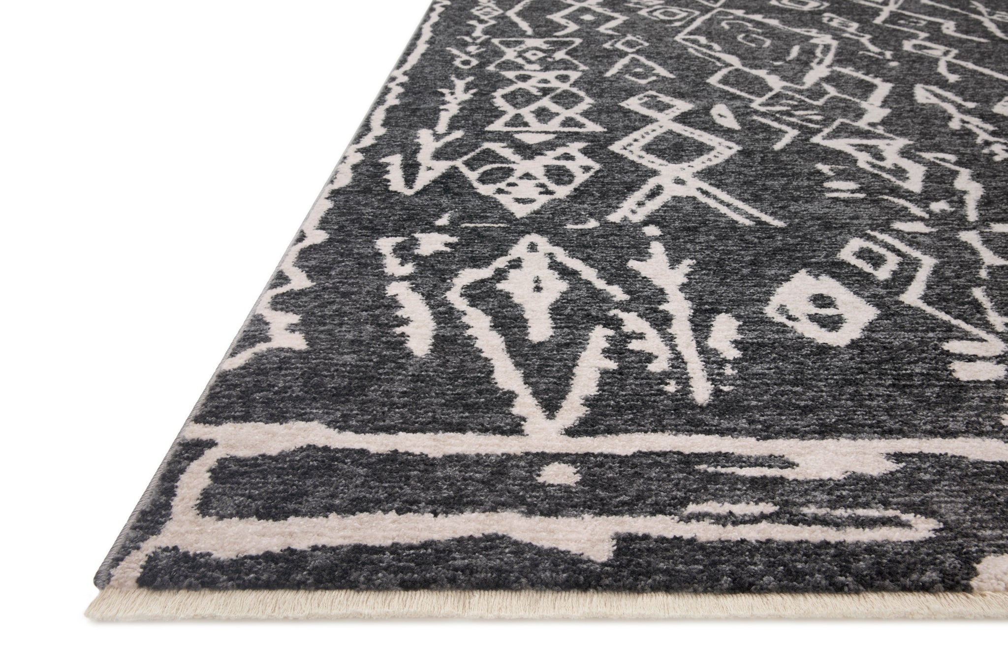 Vance Charcoal / Dove (Pattern 4) shown from another angle.