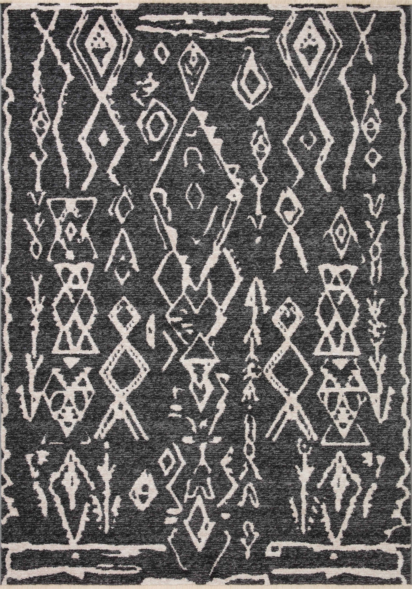Vance Charcoal / Dove (Pattern 4) — a Loloi rug at Laurie Yapp Home.