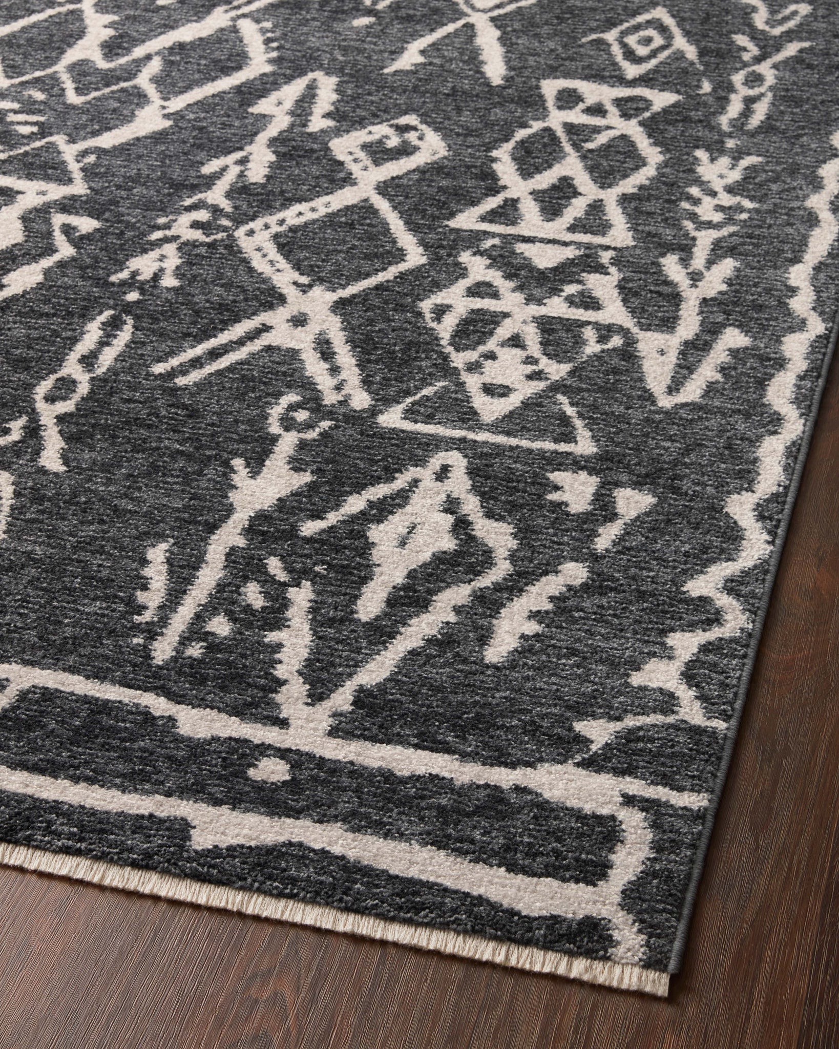 Vance Charcoal / Dove (Pattern 4) shown from another angle.