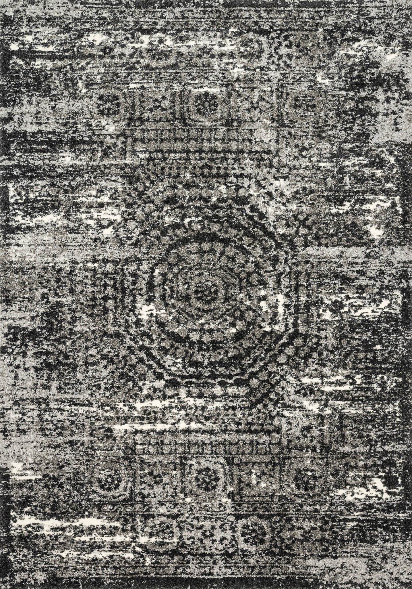 Viera Graphite / Black — a Loloi rug at Laurie Yapp Home.
