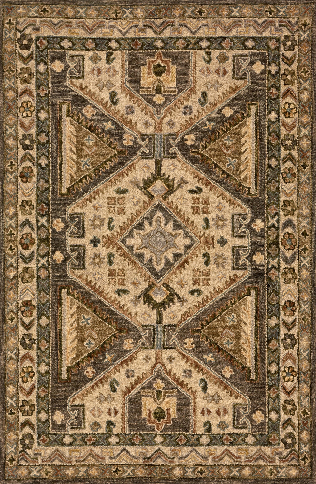 Victoria Walnut / Beige — a Loloi rug at Laurie Yapp Home.
