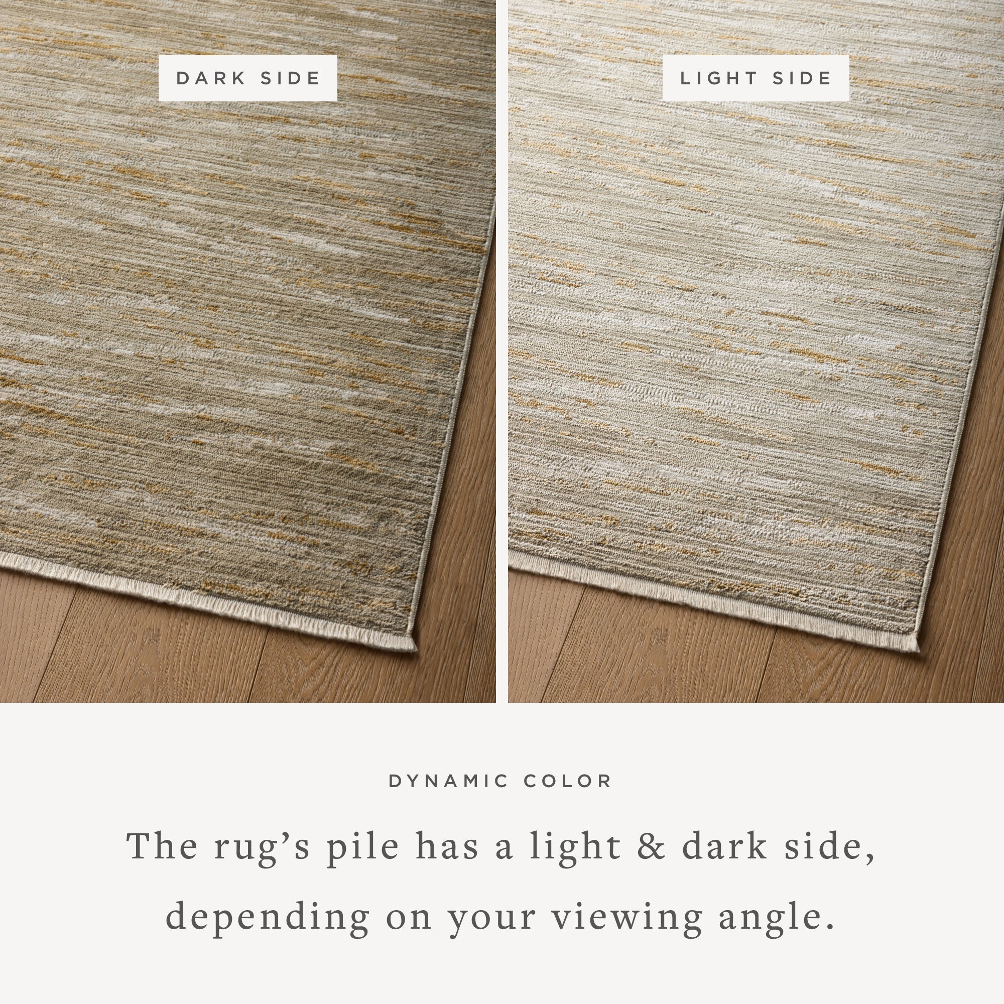 Wade Sage / Gold shown from a different angle to reveal its pattern.