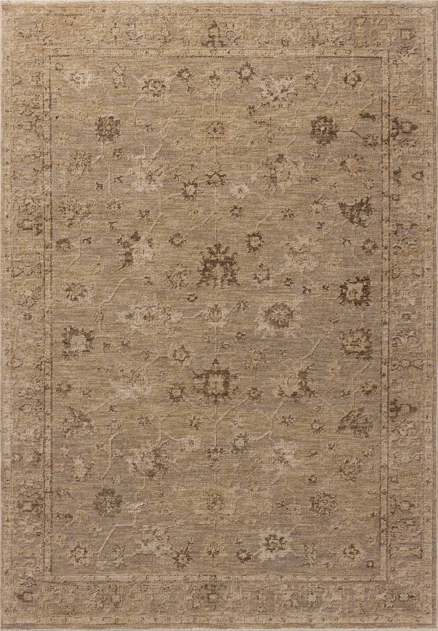 Willa Taupe / Natural — a Loloi rug at Laurie Yapp Home.