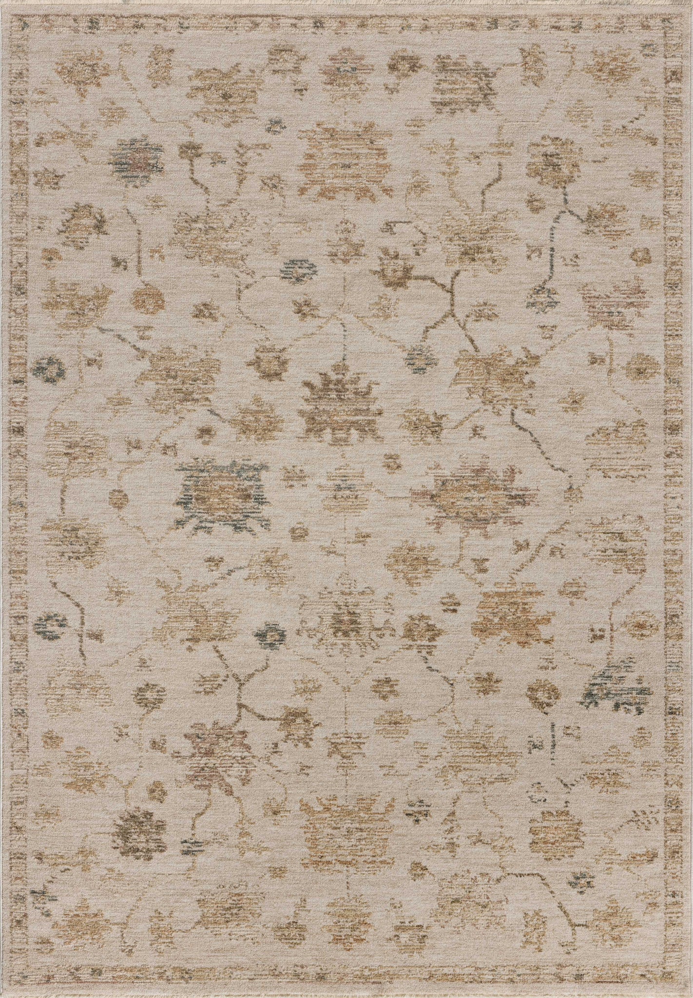 Willa Bone / Multi — a Loloi rug at Laurie Yapp Home.
