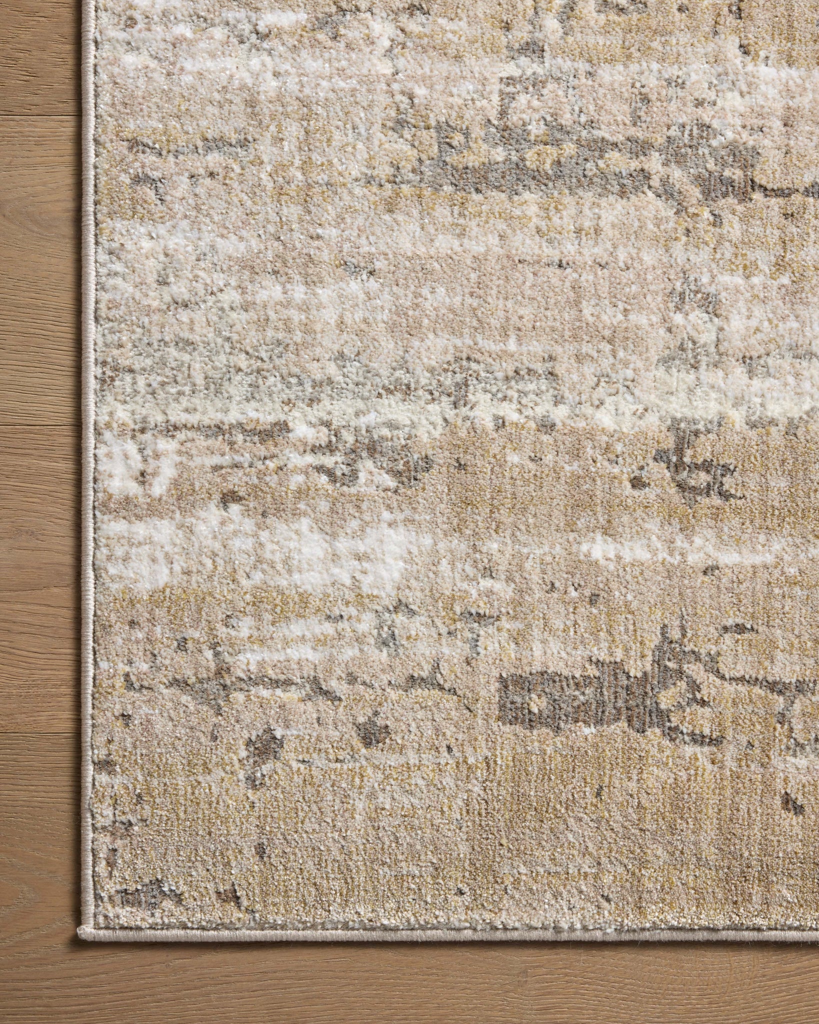 Wyatt Natural / Ivory shown from a different angle to reveal its pattern.