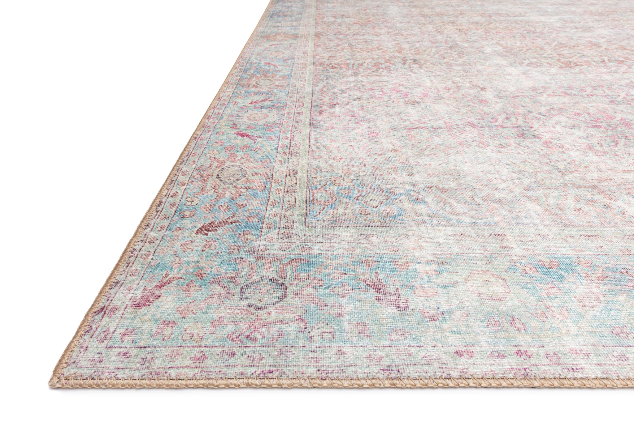 Wynter Red / Teal shown from a different angle to reveal its pattern.