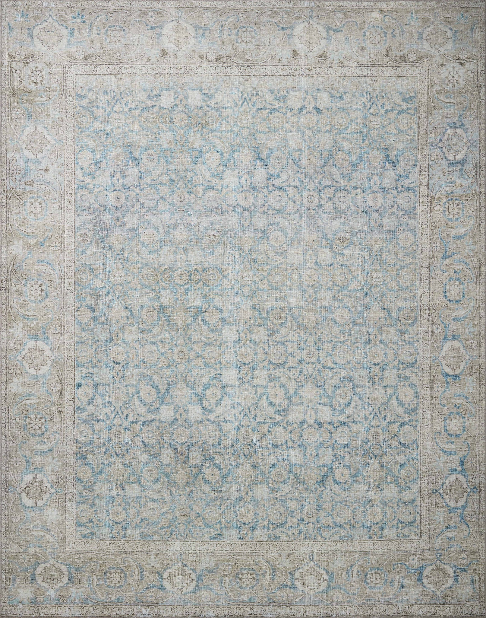 Wynter Ocean / Silver — a Loloi rug at Laurie Yapp Home.