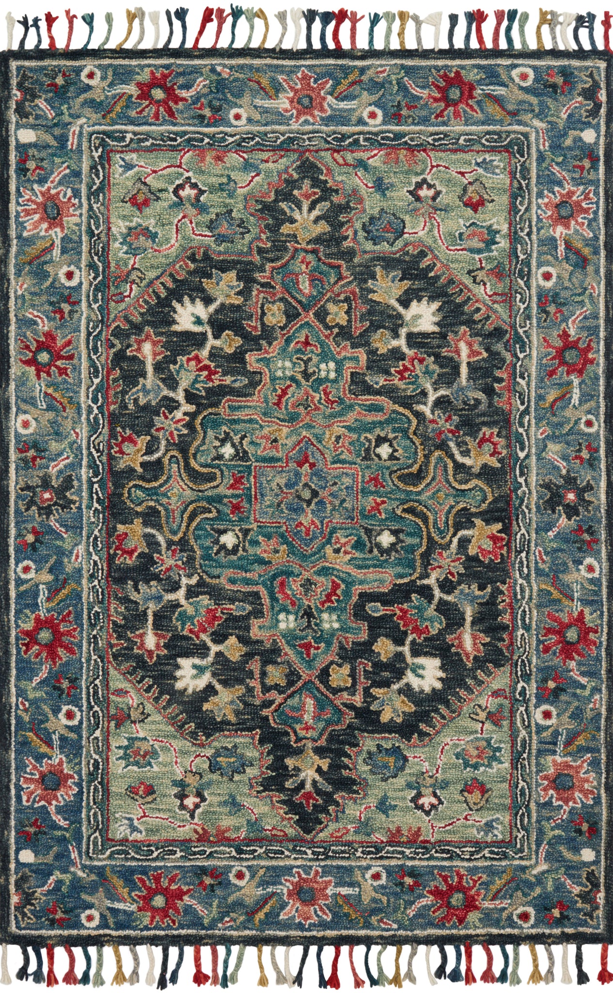 Zharah Navy / Blue — a Loloi rug at Laurie Yapp Home.