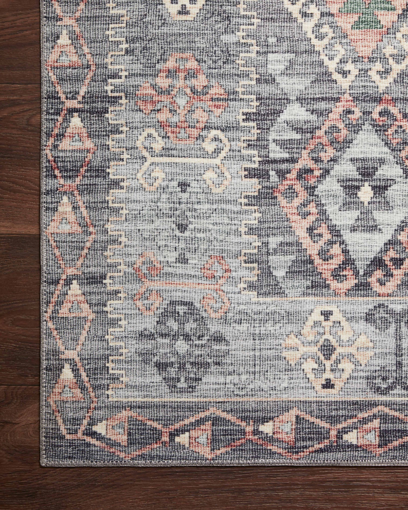 Zion Grey / Multi shown from a different angle to reveal its pattern.
