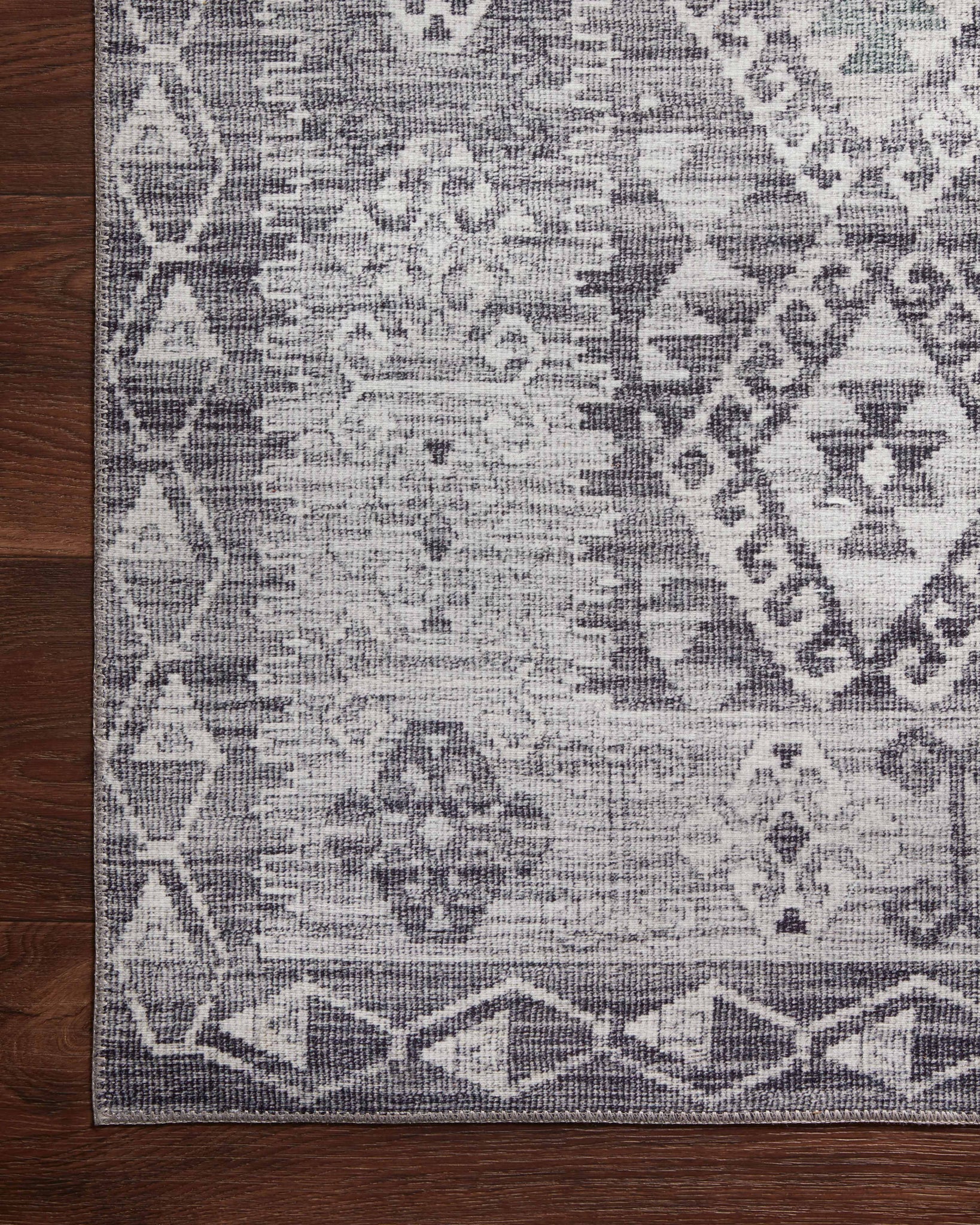 Zion Charcoal / Slate shown from a different angle to reveal its pattern.
