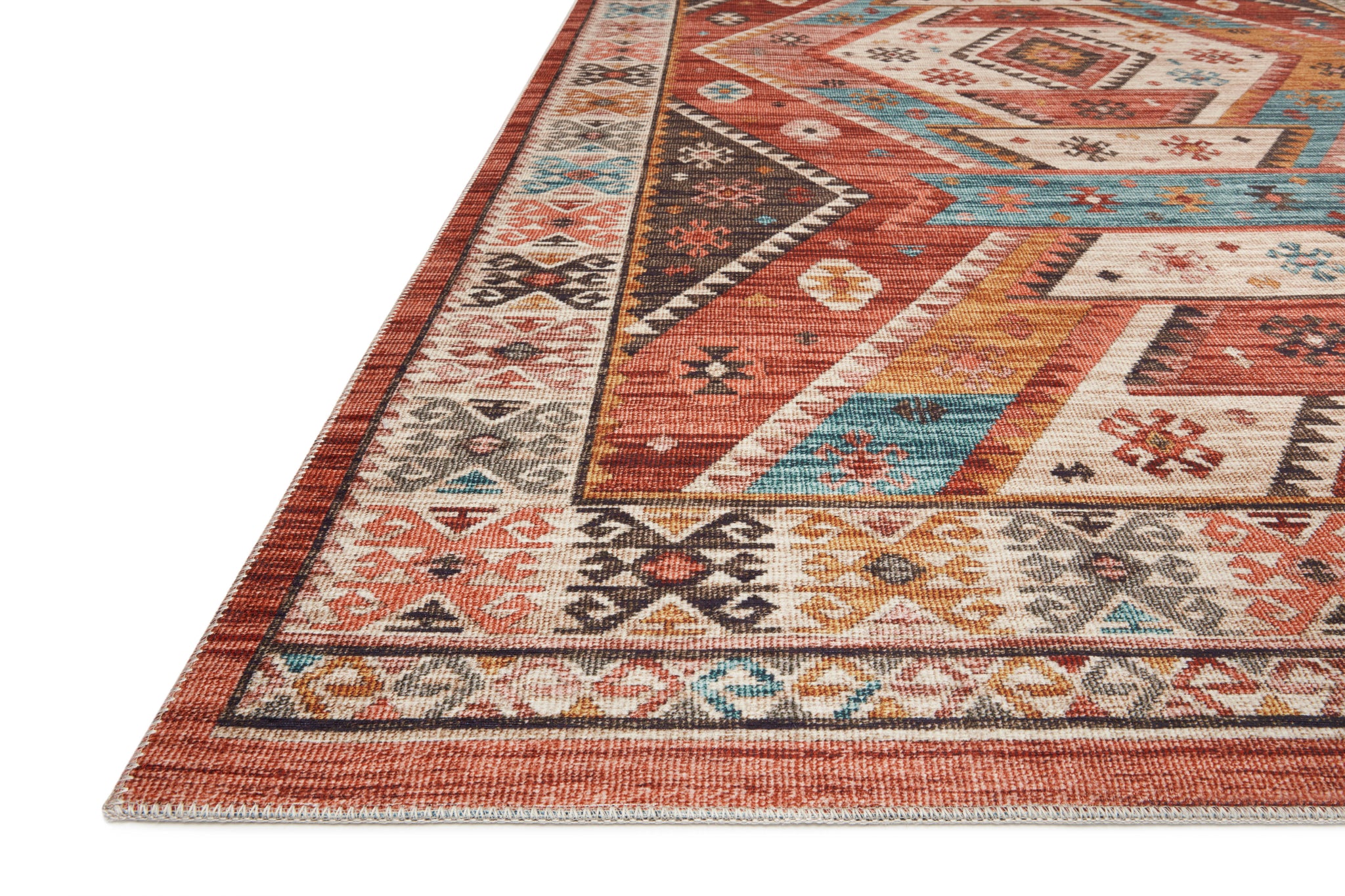 Zion Red / Multi shown from a different angle to reveal its pattern.