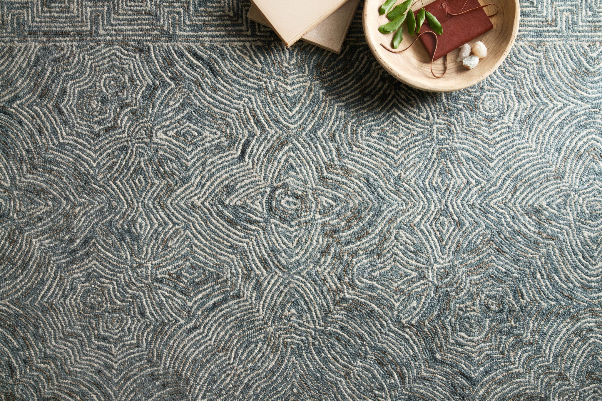 Ziva Denim shown from a different angle to reveal its pattern.