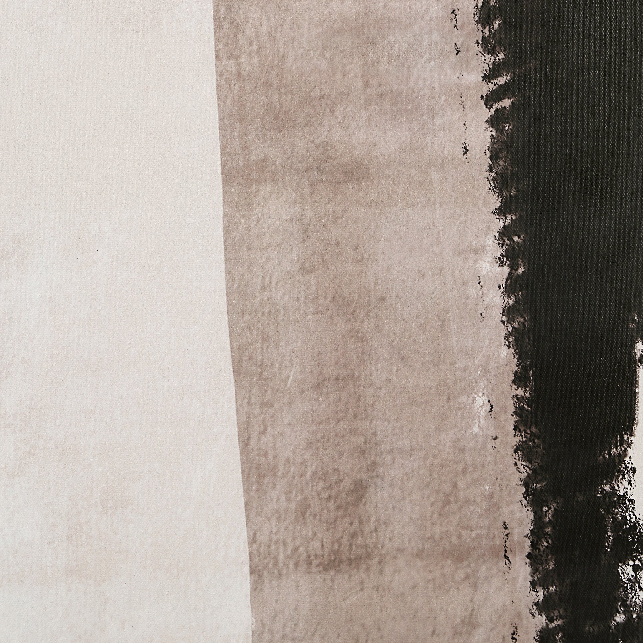 Close-up of Watson wall decor highlighting abstract patterns in beige and black.